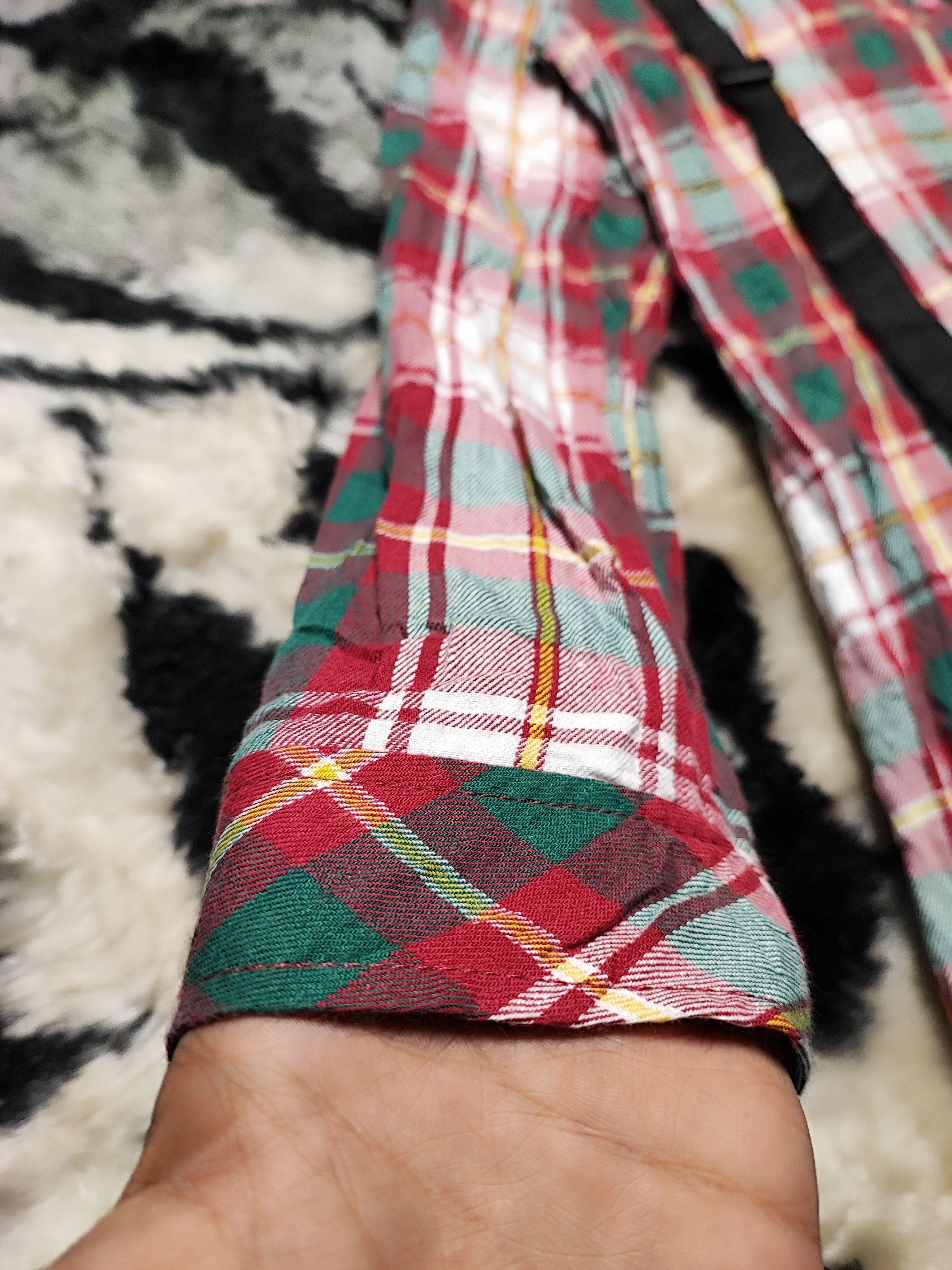 Flannel Flannel Checked Bondage Shirt Button Up Size S / US 4 / IT 40 - 6 Thumbnail