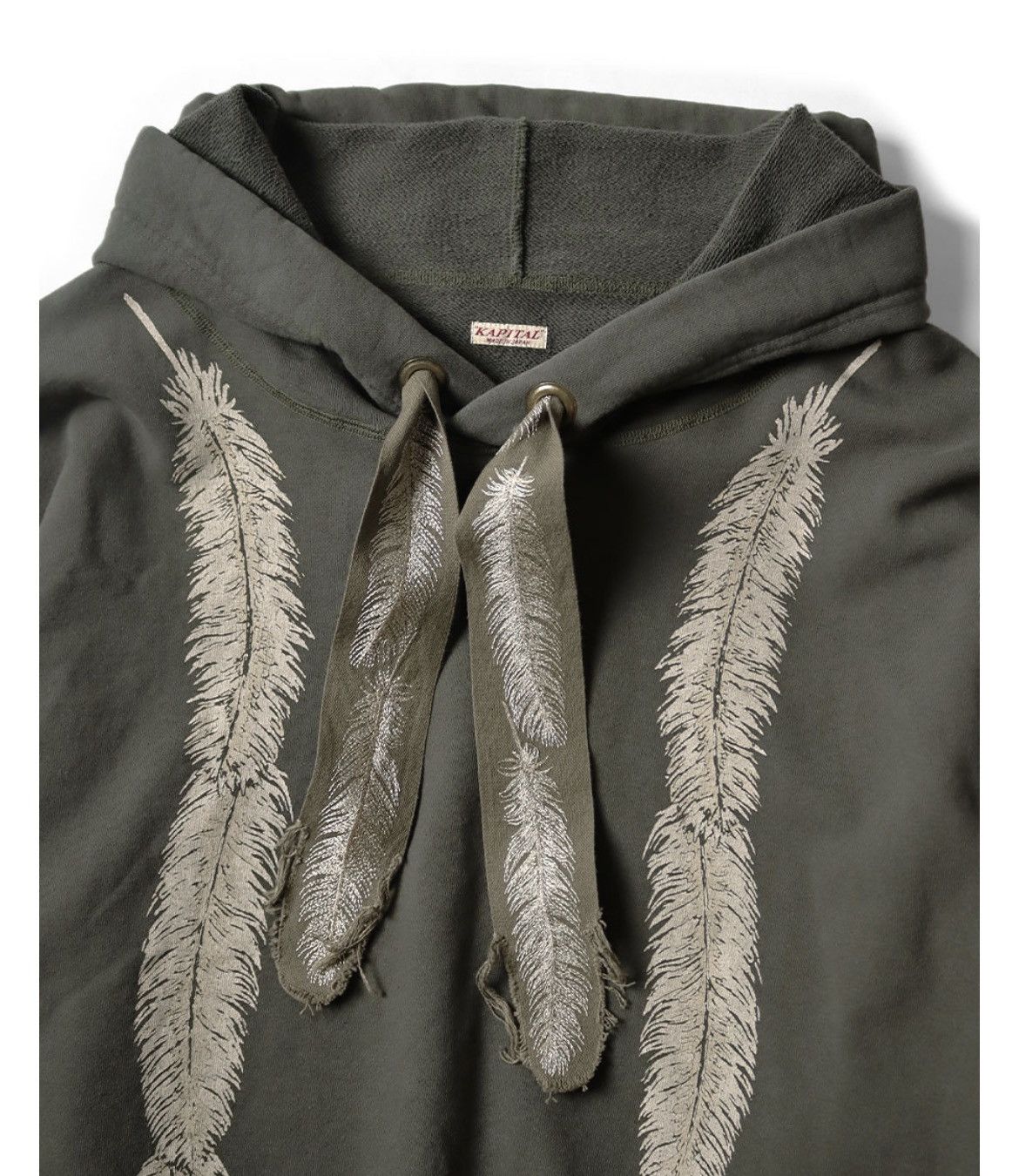 Kapital Kapital Feather Cord Catfish Hoodie size 3 khaki Size US L / EU 52-54 / 3 - 4 Thumbnail