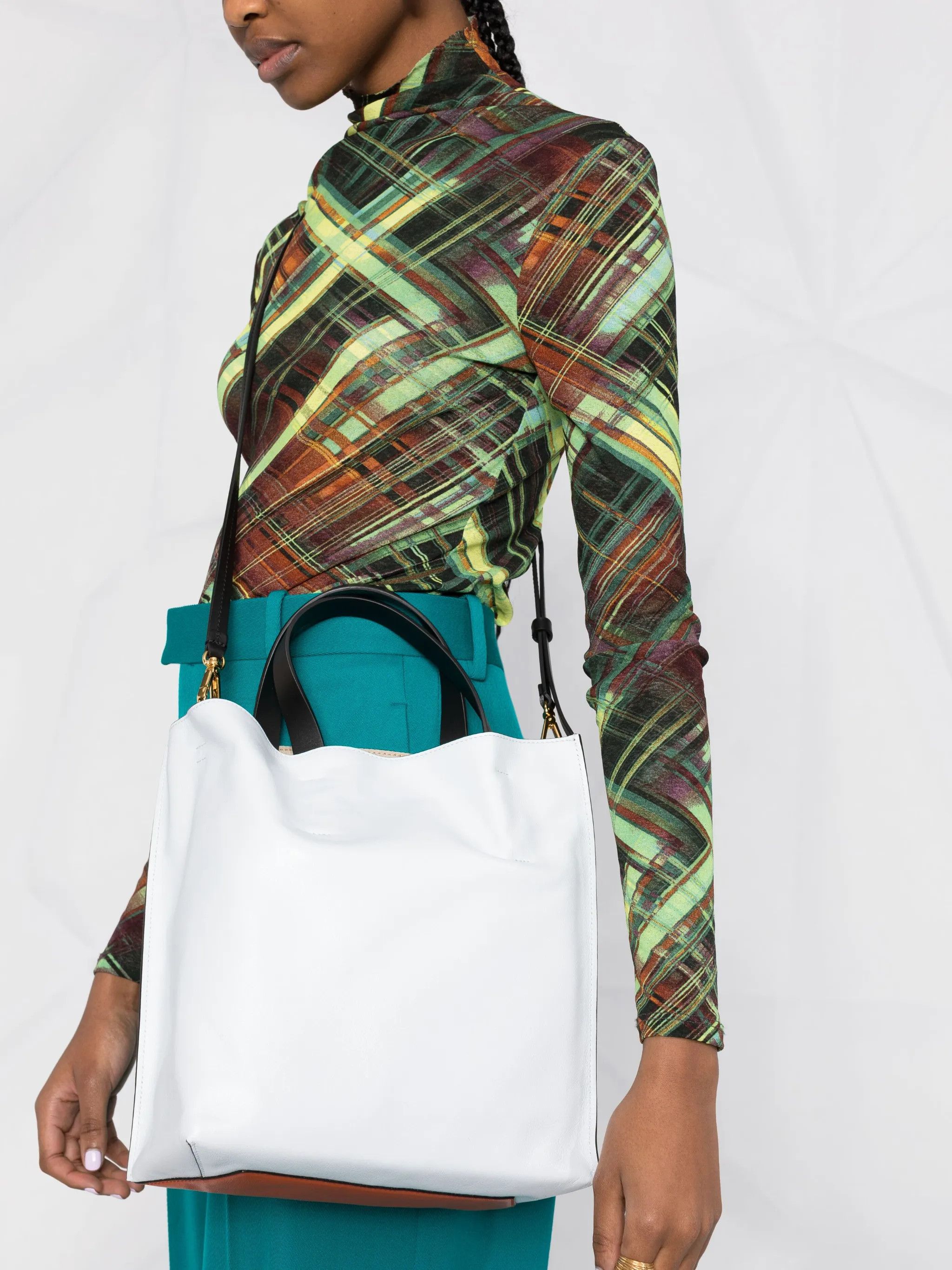 Marni o1f1d3z0525 Size: OS / Museuo Tote Bag in Burnt Orange Size ONE SIZE - 3 Thumbnail