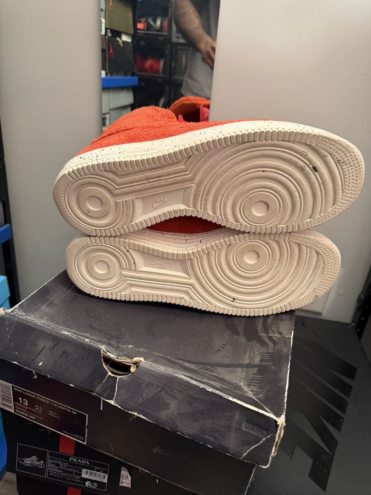 Nike × Undefeated Nike x UNDFTD Lunarforce Hi Size 13 Size US 13 / EU 46 - 6 Thumbnail