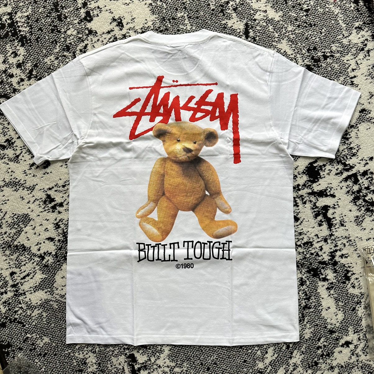 Stussy STUSSY BUILT TOUGH TEE WHITE LARGE | Grailed