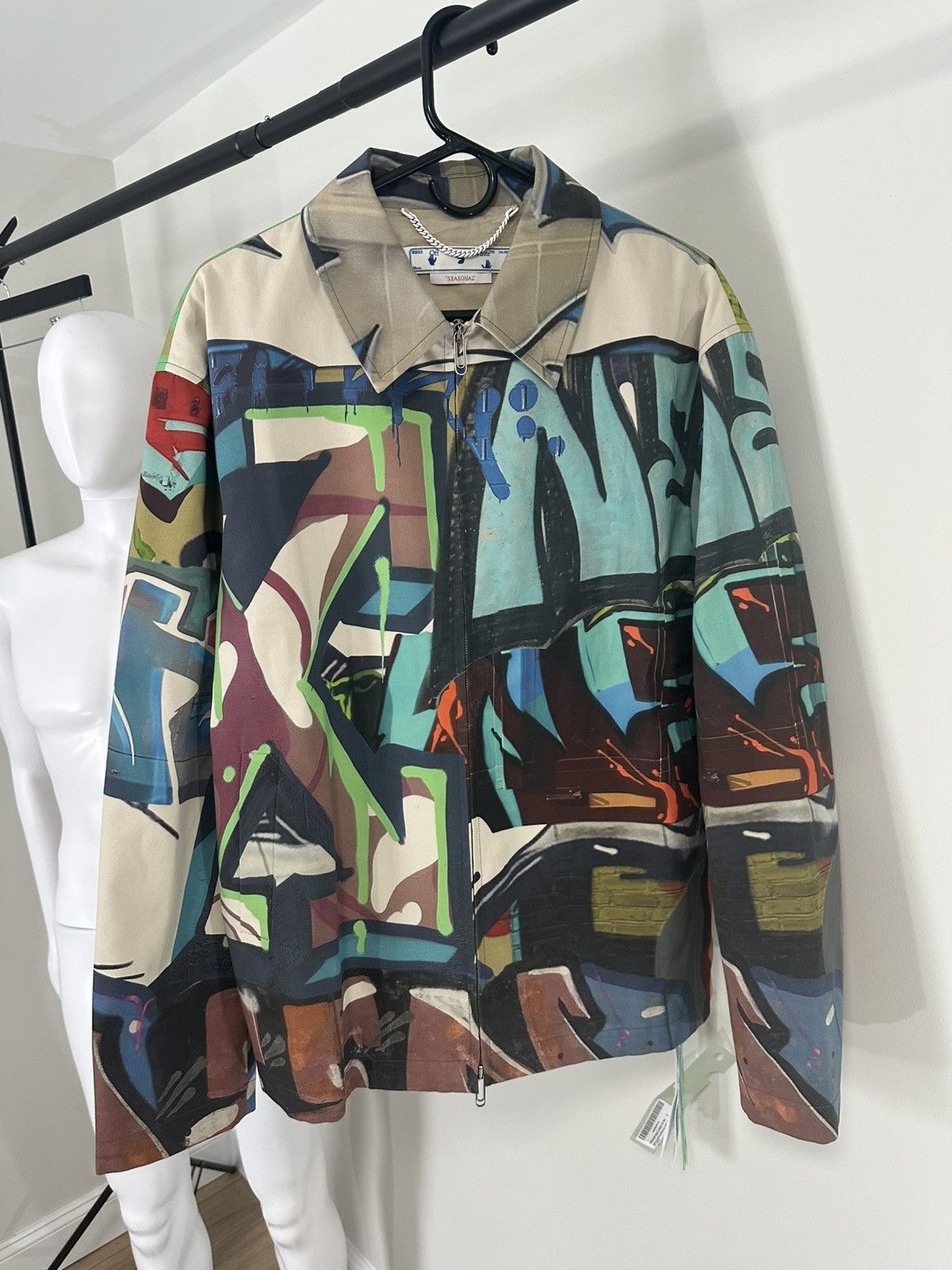 Off-White OFF WHITE “Painter’s” Jacket Size US L / EU 52-54 / 3 - 4 Thumbnail