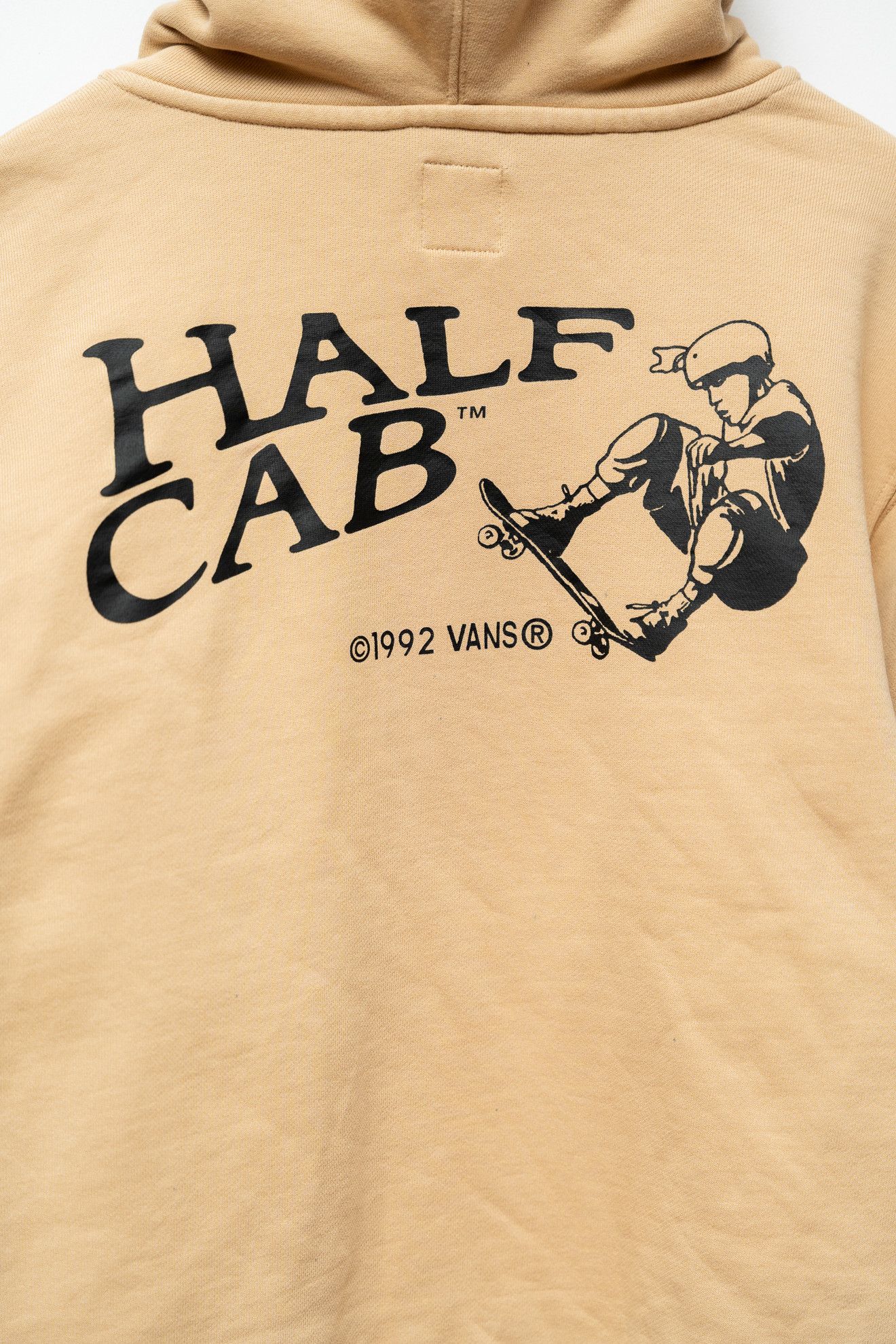 Vans Vans Half Cab 1992 Hoodie Sand Beige | Boxy Fit | S Size US S / EU 44-46 / 1 - 4 Thumbnail