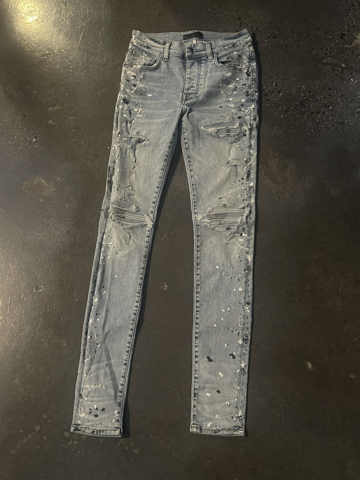 Amiri Amiri MX1 blue painter jeans Size US 29 - 3 Thumbnail
