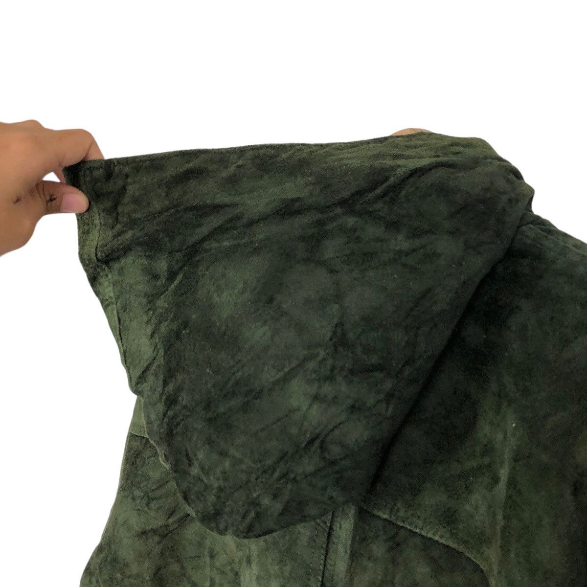 Genuine Leather VINTAGE GENUINE BOMBER JACKET GEMBONY MINK FUR LINING Size US M / EU 48-50 / 2 - 8 Thumbnail
