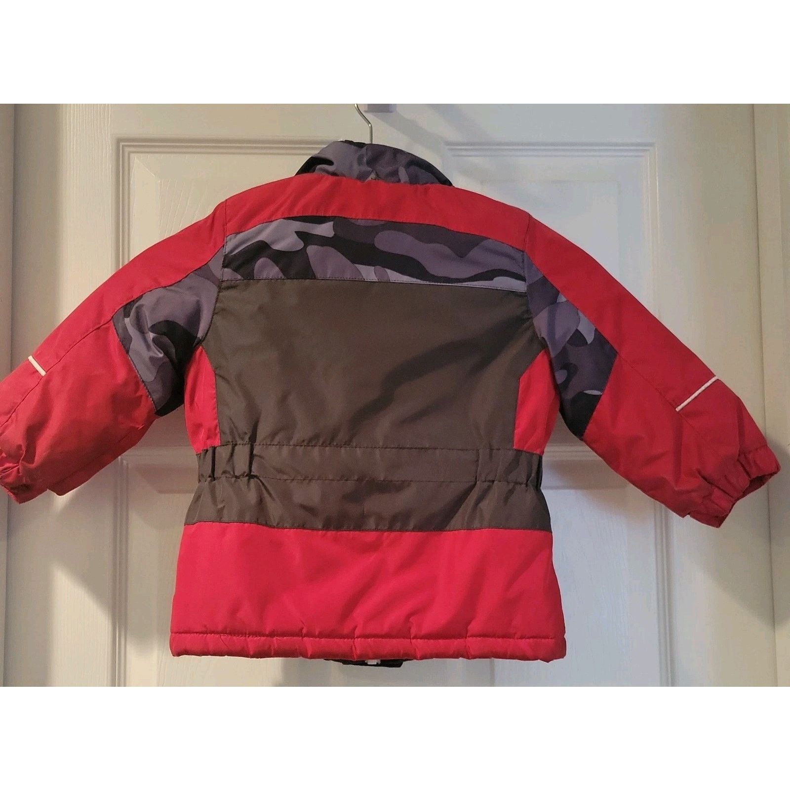 London Fog London Fog Perfect Fleece Lined Zipper Jacket 2T Grey Camo Size XXS / US 00 / IT 34 - 2 Thumbnail