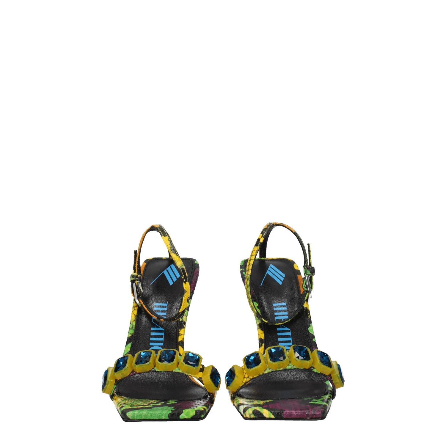 The Attico ob1o1e1224 Leather Sandals in Multicolor Size US 8 / IT 38 - 3 Thumbnail