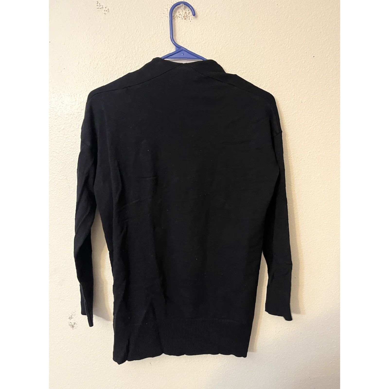 Zara Zara Womens Black Long Sleeve Open Front Cardigan Sweater Size M Ladies Size M / US 6-8 / IT 42-44 - 2 Thumbnail