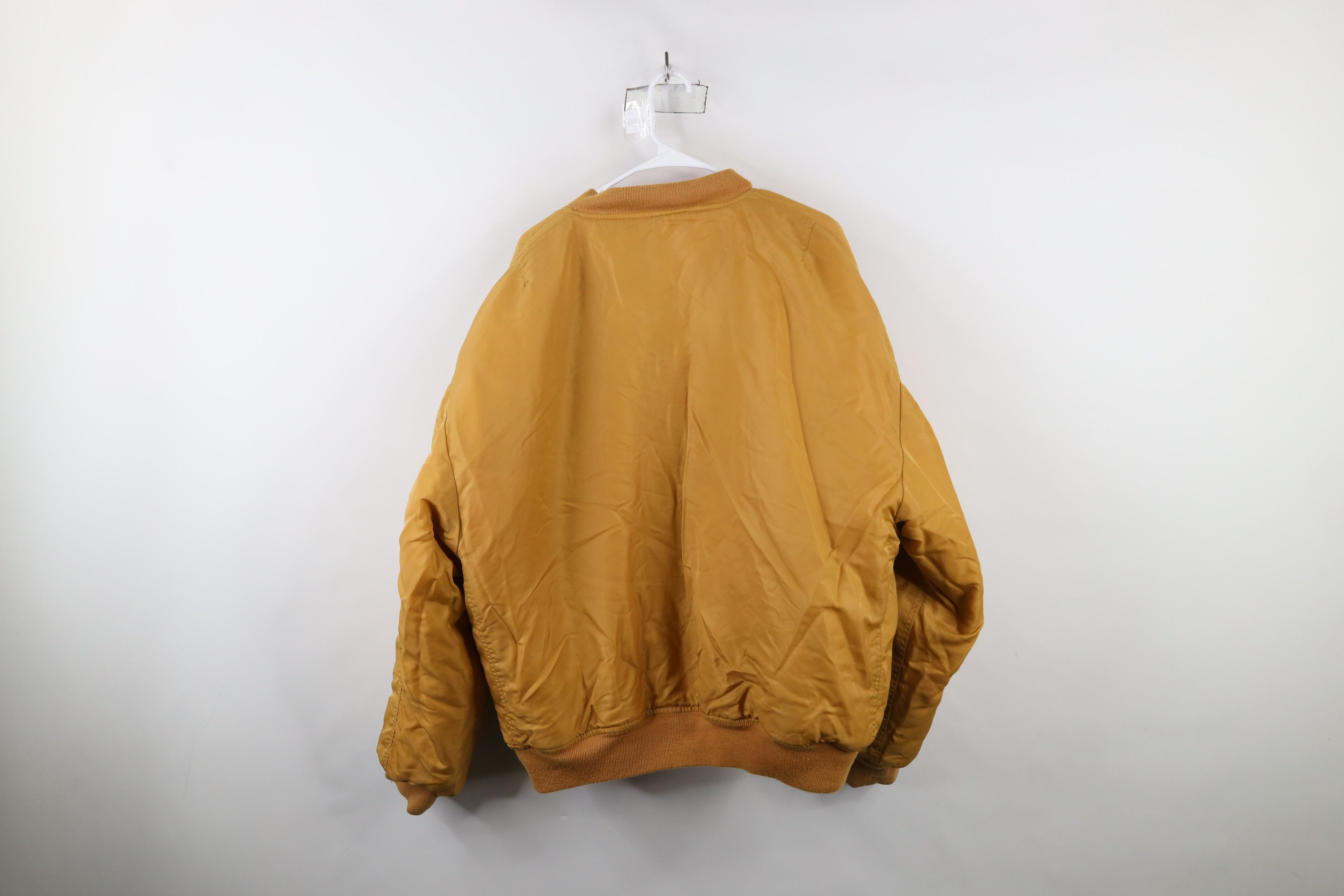 Vintage Vintage 90s Streetwear Military MA1 Reversible Bomber Jacket Size US XXL / EU 58 / 5 - 15 Thumbnail