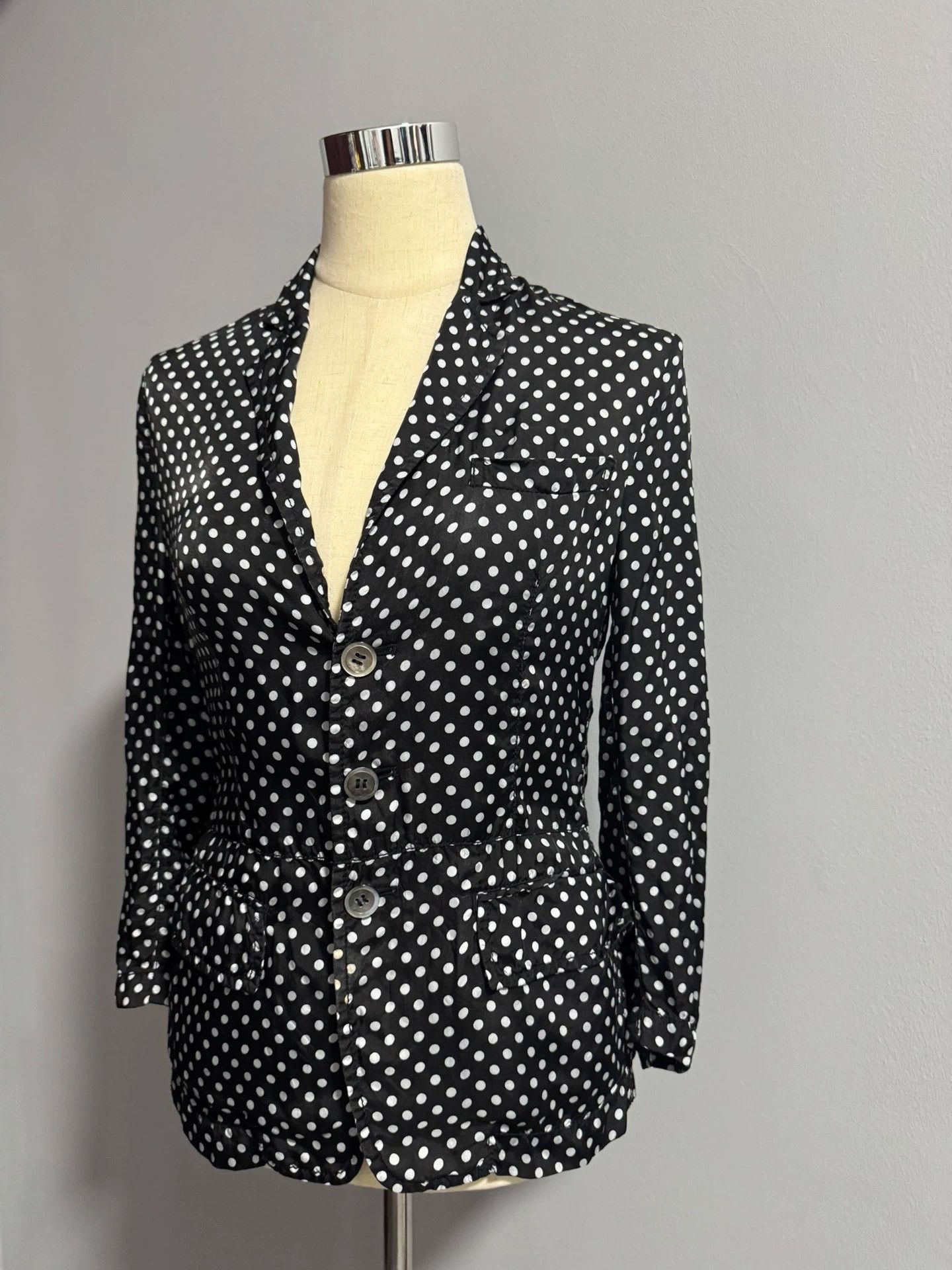 Comme des Garcons Comme des Garçons 05aw Tricot Polka Dot Suit Size S / US 4 / IT 40 - 4 Thumbnail
