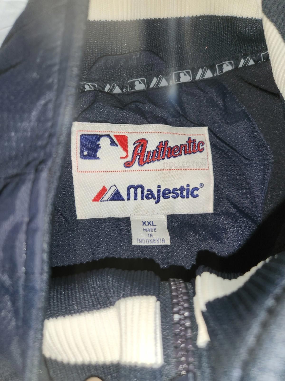 Majestic Vintage Majestic New York Yankees Dugout Jacket Size XXL Size US XXL / EU 58 / 5 - 2 Thumbnail