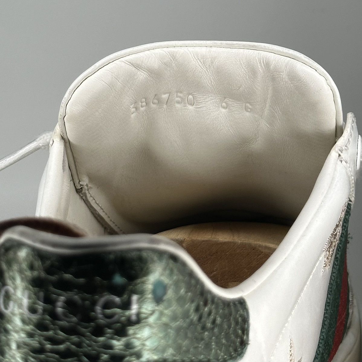 Gucci GUCCI ACE EMBROIDERED GUCCI 6 Size US 8 / EU 41 - 5 Thumbnail