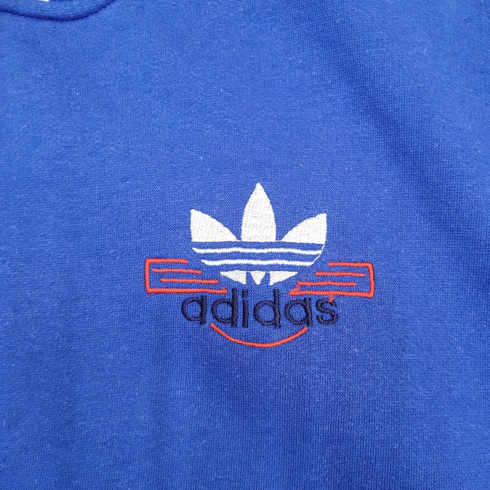 Adidas Vintage 80s ADIDAS Track Jacket 2XL 26x25 Cropped Boxy Size US XXL / EU 58 / 5 - 10 Thumbnail
