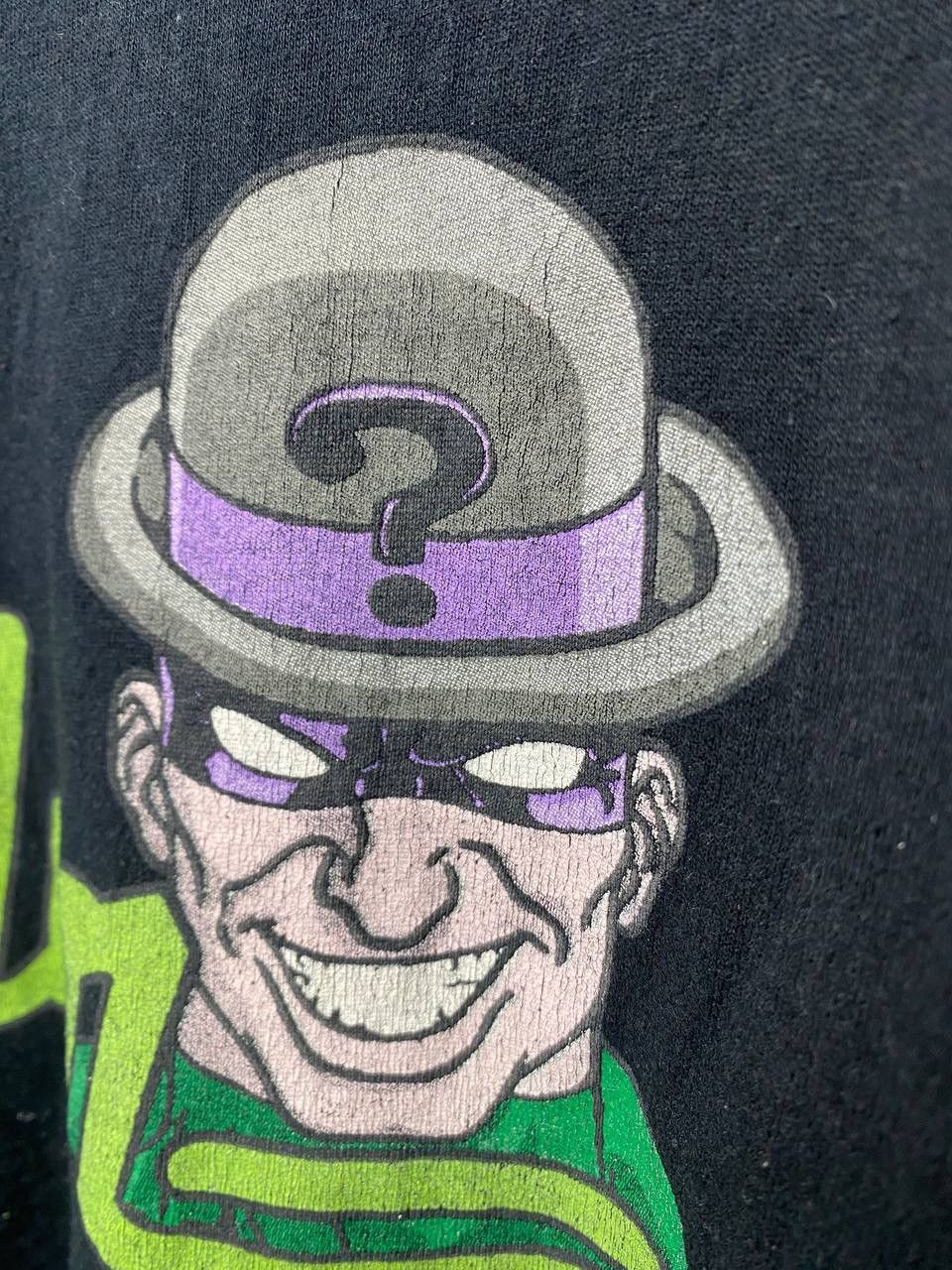 DC Comics 🔥 The Riddler Batman DC Vintage Movie T Shirt Comics Cartoon Size US M / EU 48-50 / 2 - 8 Thumbnail