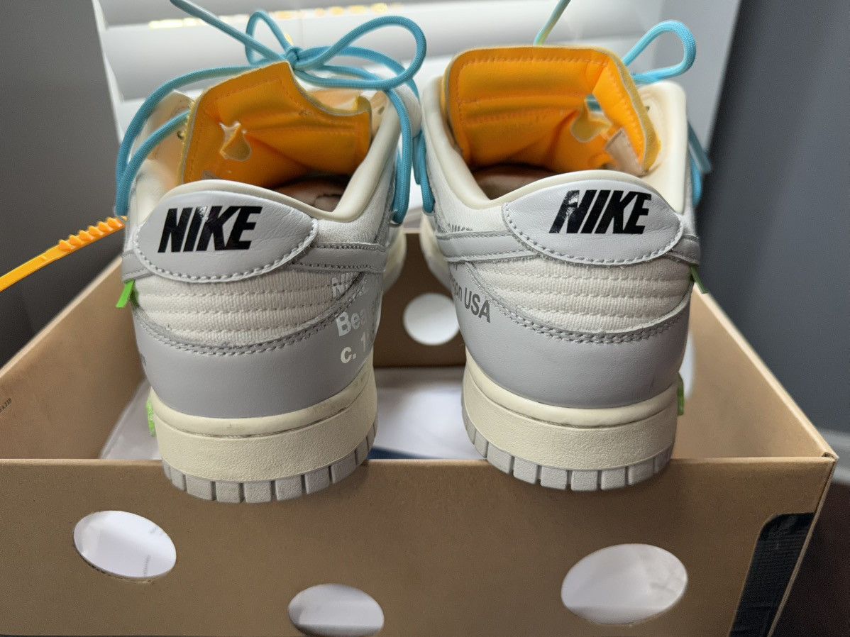 Nike × Off-White Off-White Nike Dunk 50 Lot Size US 9.5 / EU 42-43 - 12 Thumbnail