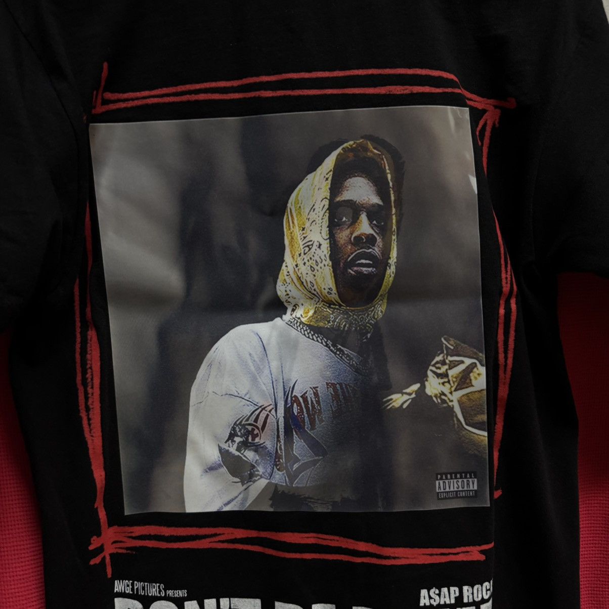 A$AP Rocky A$AP Rocky AWGE "Don't Be Dumb" Babushka Twofer L/S tee Size US S / EU 44-46 / 1 - 7 Thumbnail