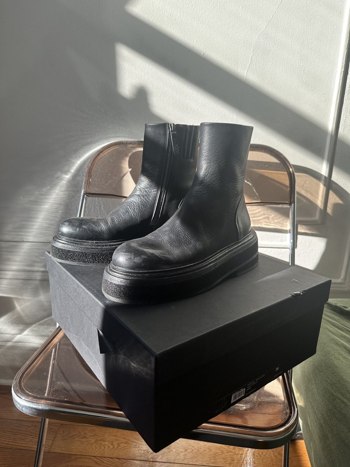Marsell Marsell Zuccone platform boot Size US 8 / IT 38 - 1 Thumbnail