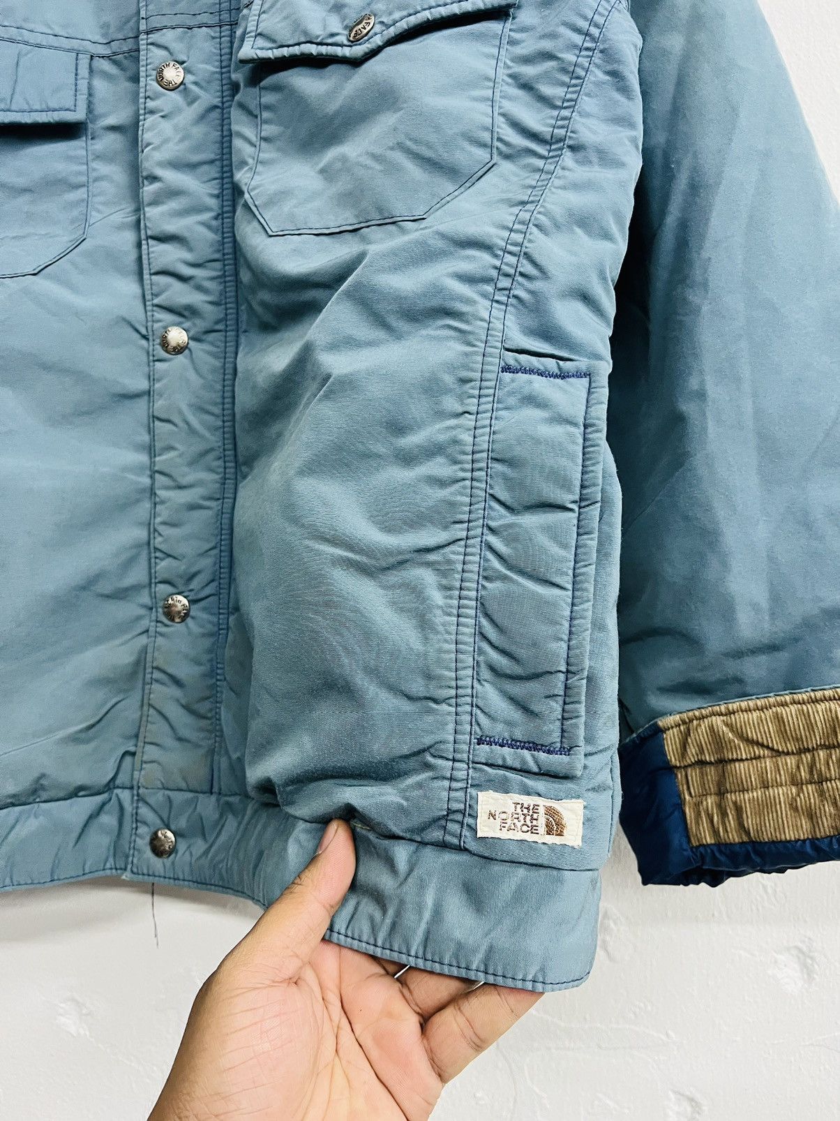 The North Face × Vintage Vintage The North Face Down Trucker Expedition Jacket Size US L / EU 52-54 / 3 - 11 Thumbnail
