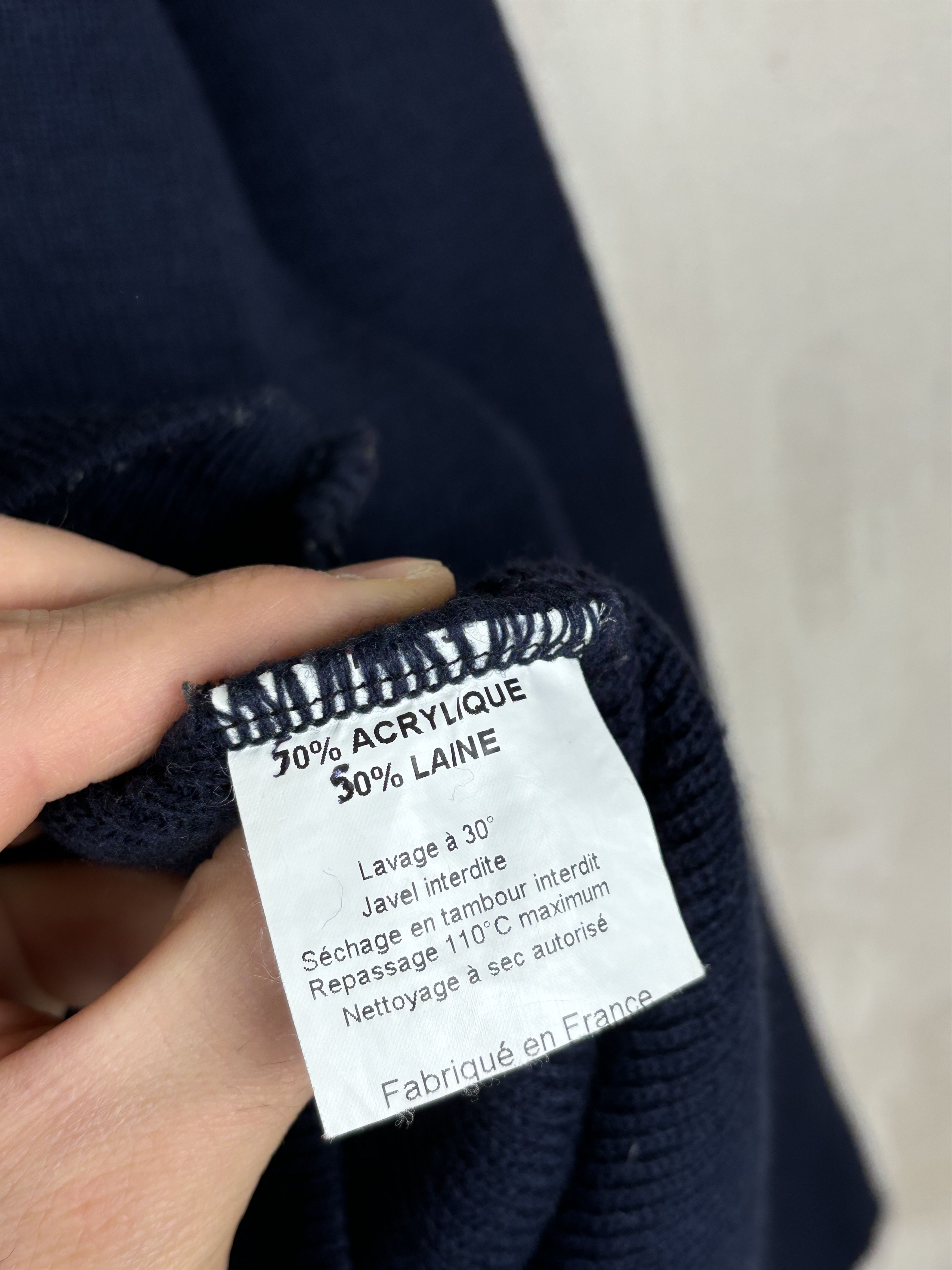 Armor-Lux × Saint James × Vintage Vintage CAP-Armor Sailor Fisherman Sweater Crew Made France Size US XL / EU 56 / 4 - 11 Thumbnail
