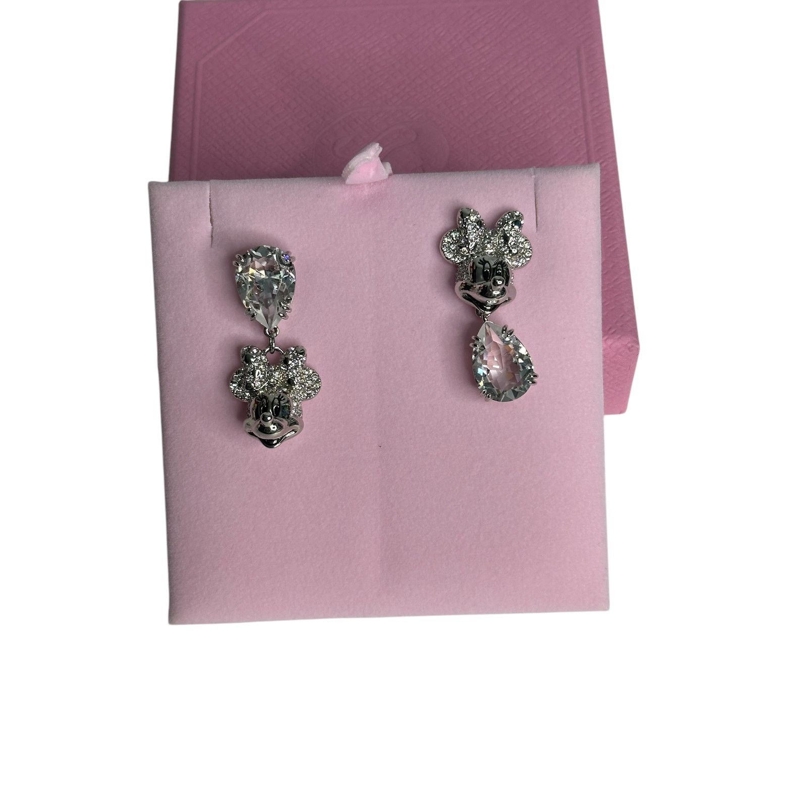 Swarovski Swarovski Disney Minnie Mouse Earrings and Necklace Set Size ONE SIZE - 10 Thumbnail