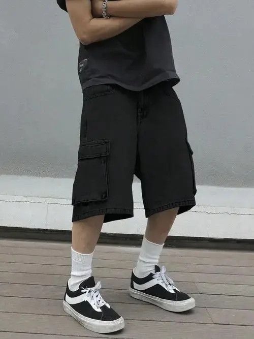 Other Mikami x Konno Cargo Y2k Shorts Jorts jeans washed Size US 32 / EU 48 - 4 Thumbnail