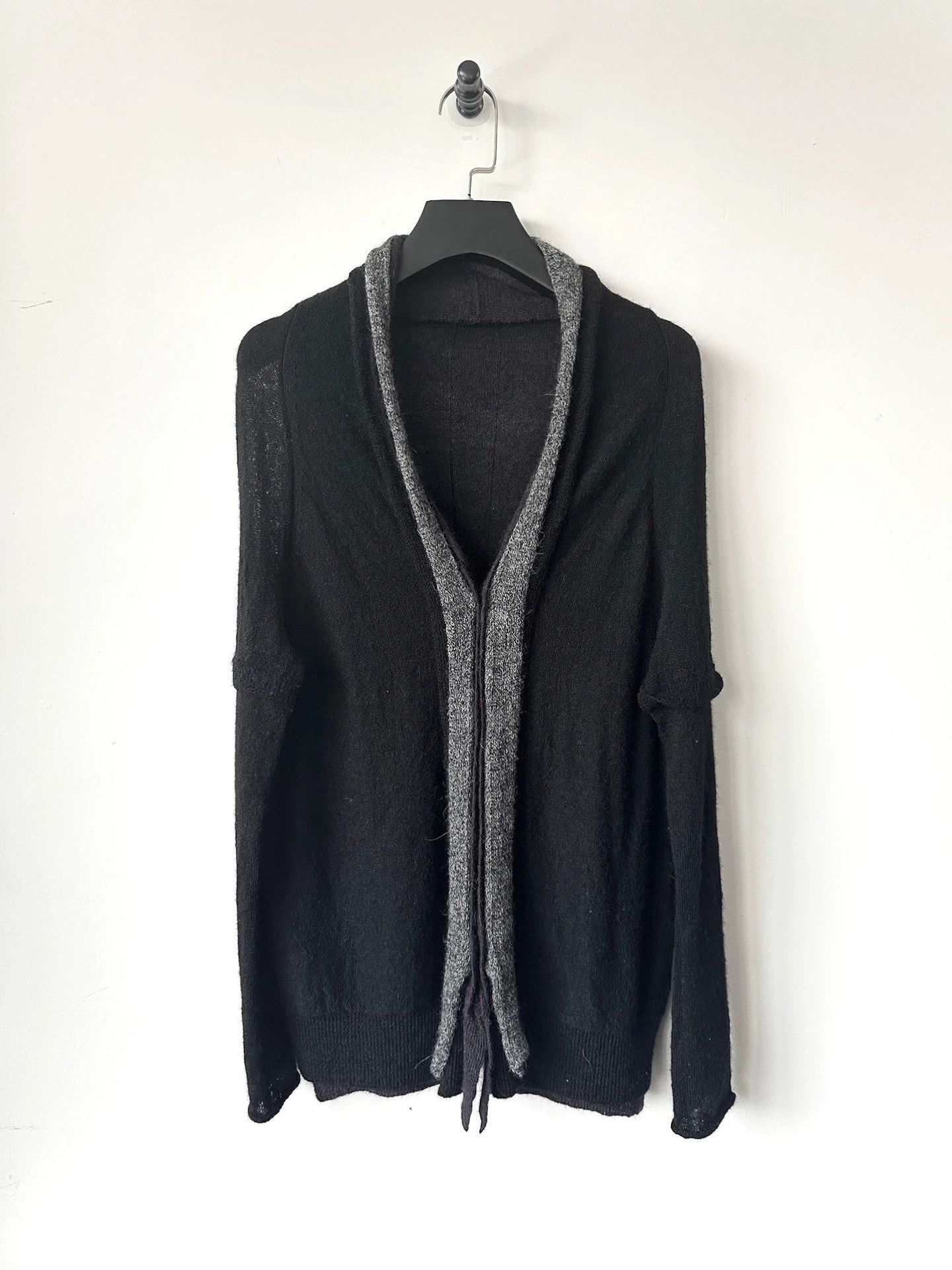 Yohji Yamamoto Yohji Yamamoto Y's 10AW Color Block Knit Cardi S2 Size US M / EU 48-50 / 2 - 1 Thumbnail