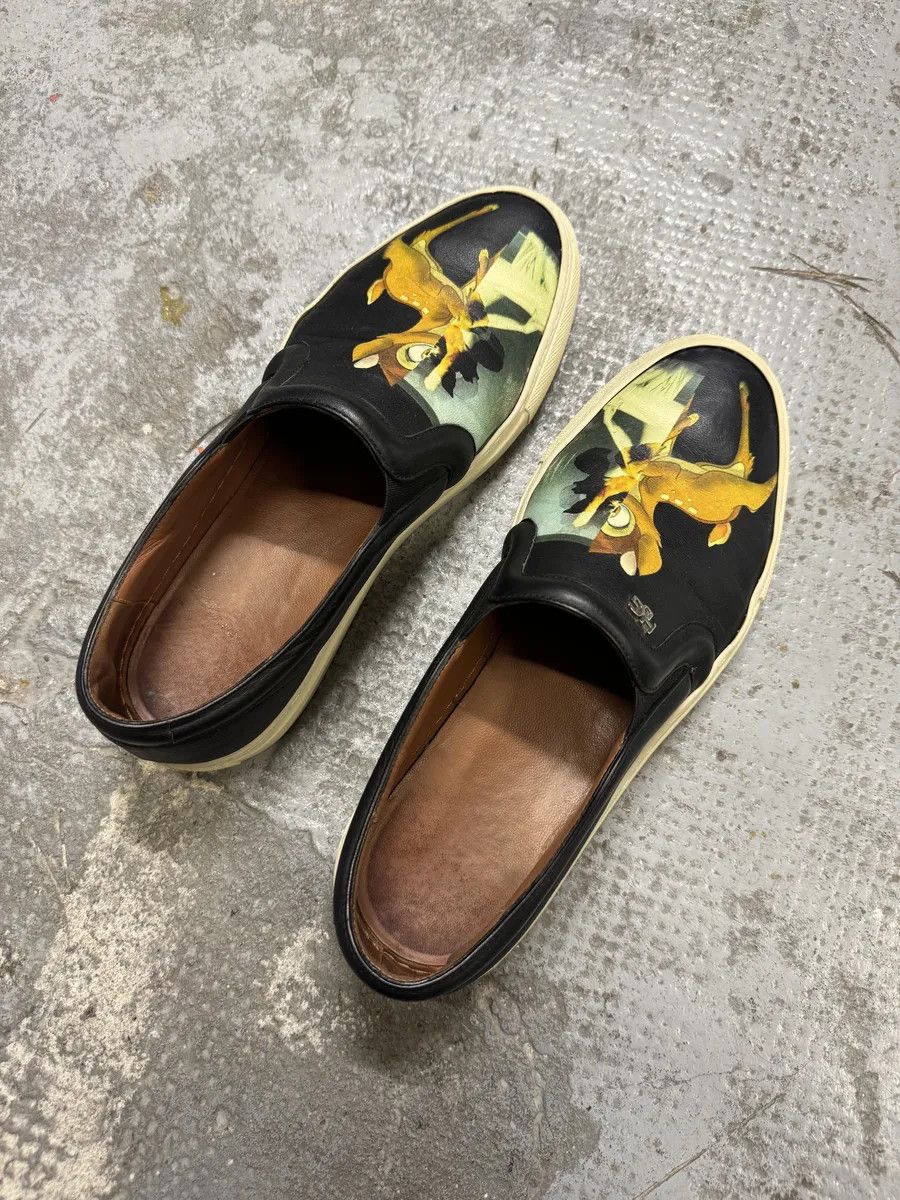 Givenchy SS2017 Givenchy Bambi Black Leather Loafers Size US 6.5 / IT 36.5 - 5 Thumbnail