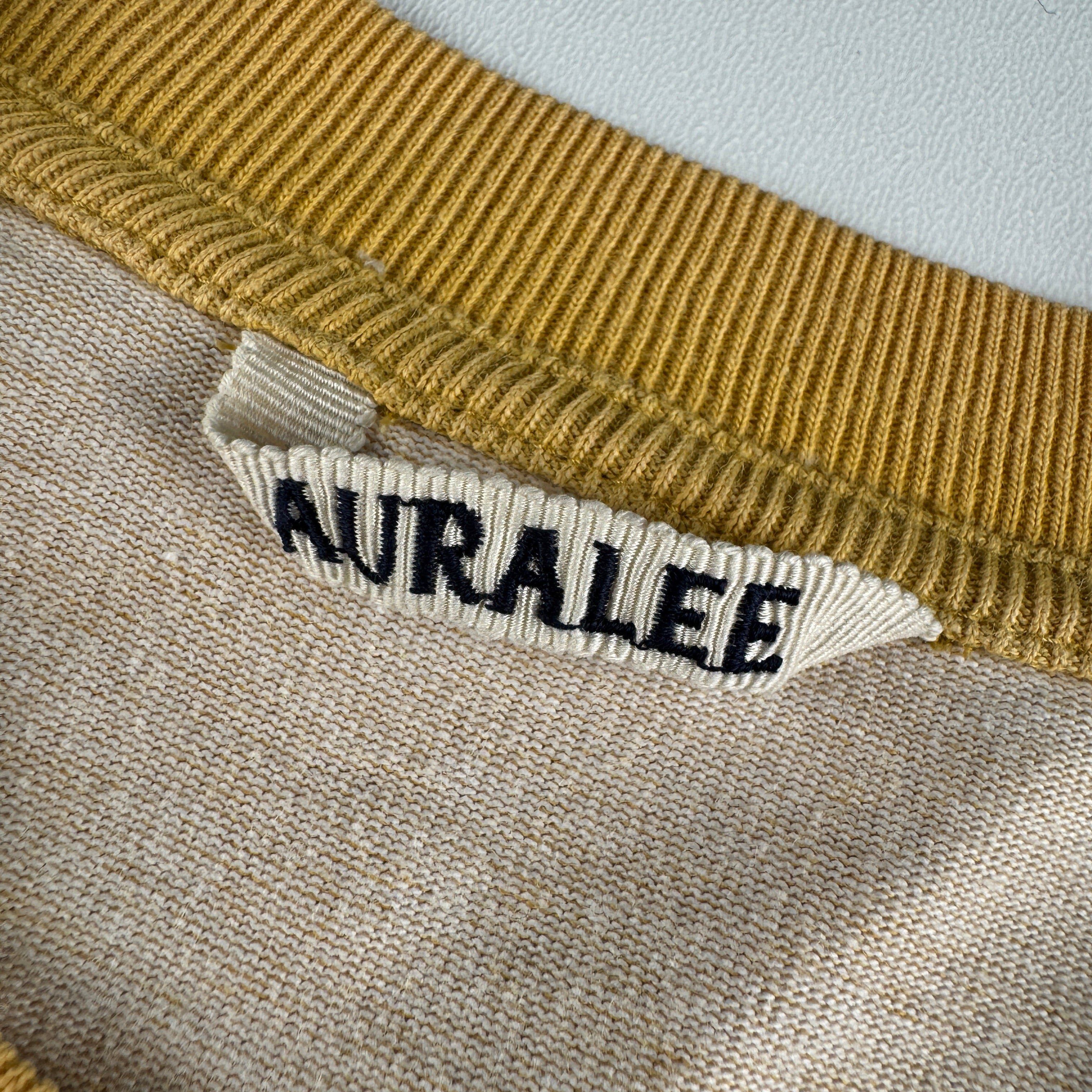 Auralee Auralee Stand-up Yellow Pocket Heavy Tee (3 / L) Size US L / EU 52-54 / 3 - 3 Thumbnail