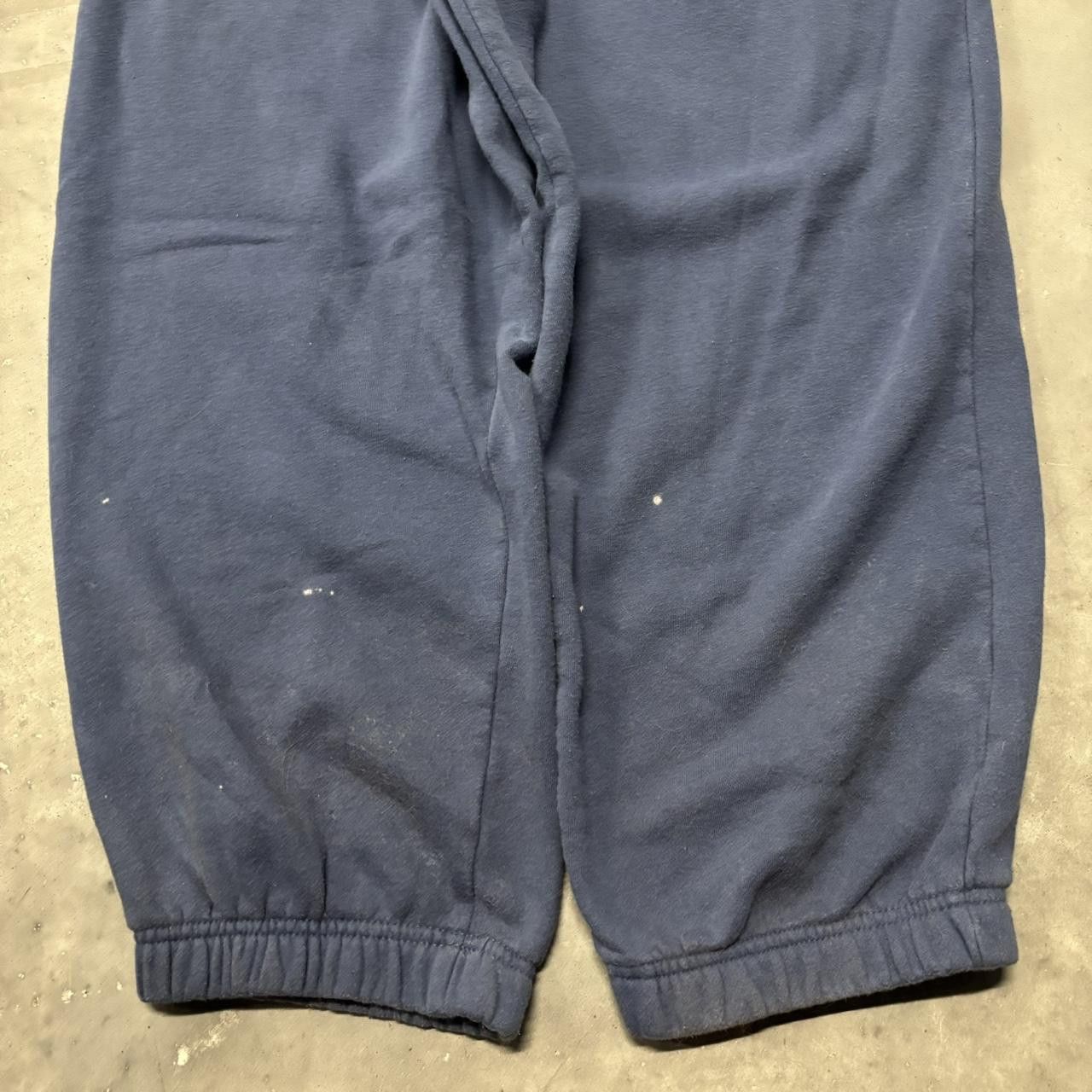 Japanese Brand × Vintage Crazy Vintage Y2K/2000s Baggy Blue Streetwear Skater Style Sweatpants! Size US 34 / EU 50 - 5 Thumbnail