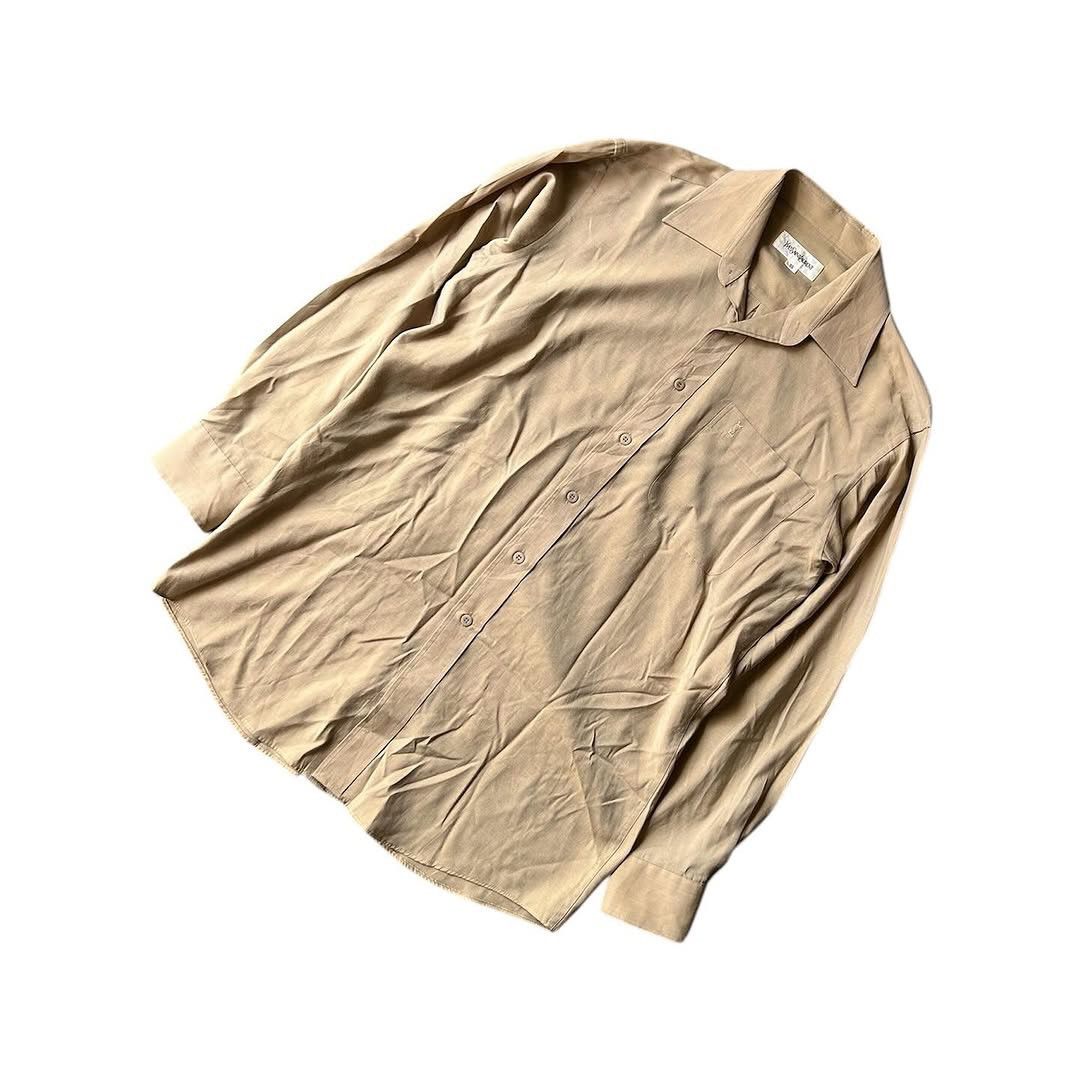 Yves Saint Laurent Yves Saint Laurent Shirt Button Ups Size US L / EU 52-54 / 3 - 2 Thumbnail