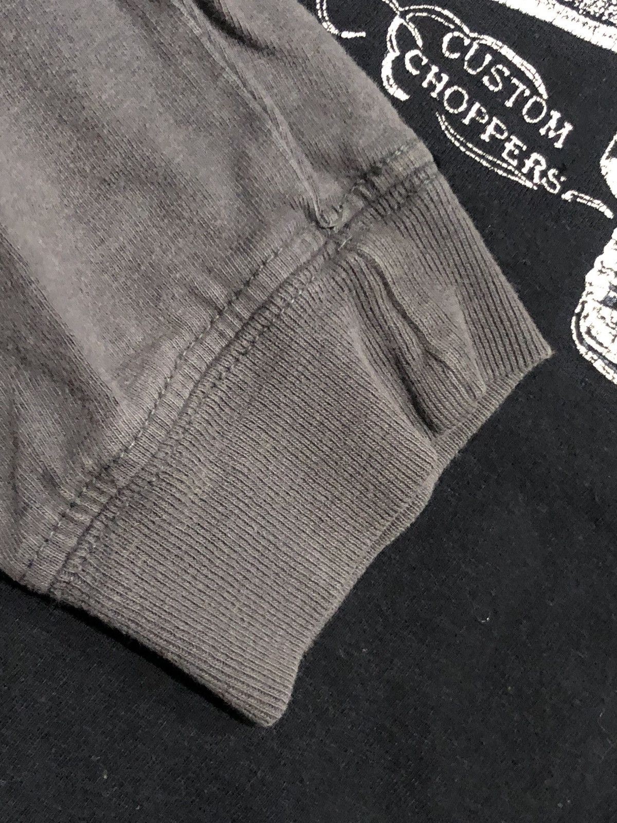 Affliction × Old Navy × Vintage Y2K A Rebel Custom Choppers Biker Affliction Style LS Tee Size US S / EU 44-46 / 1 - 3 Thumbnail