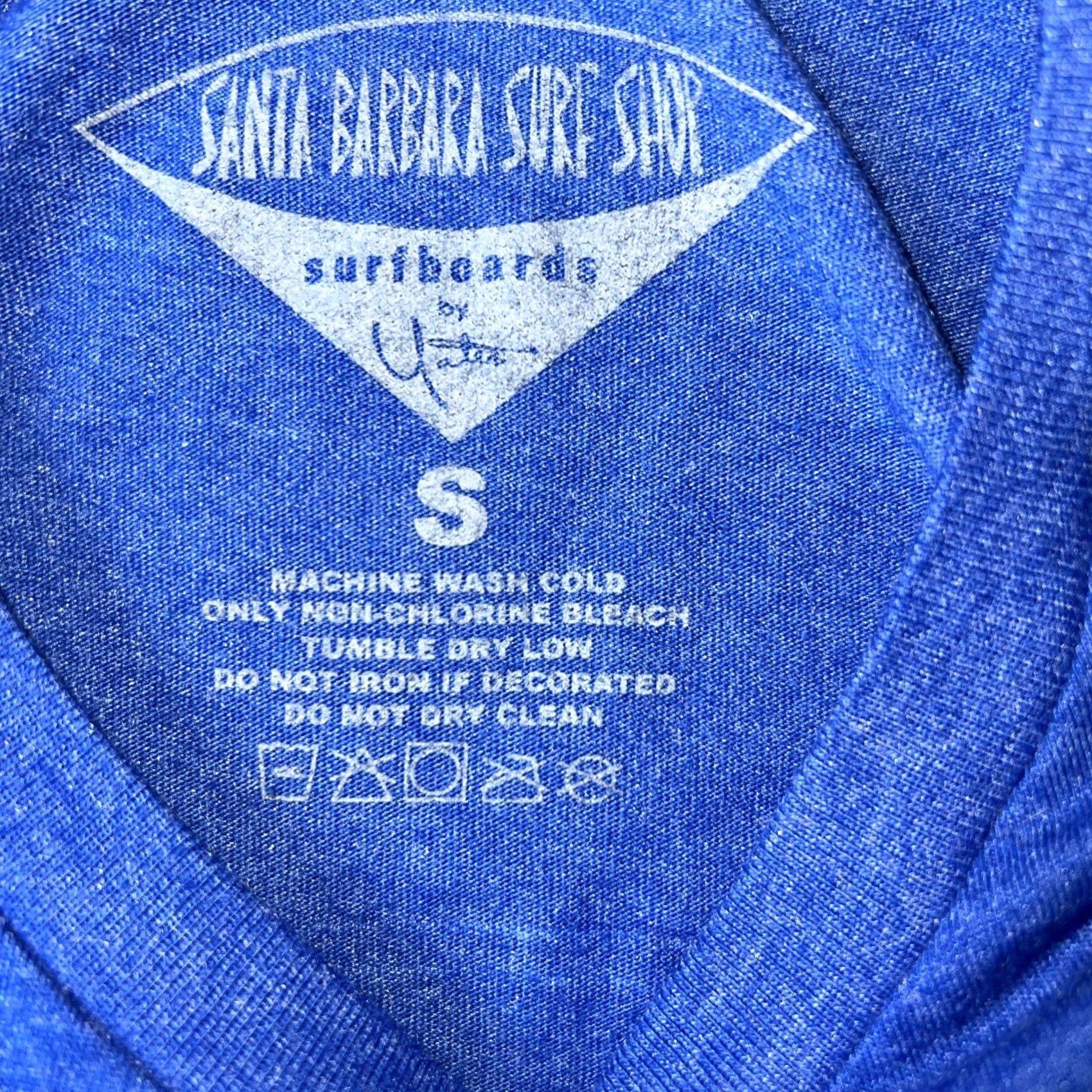 Vintage VINTAGE Santa Barbara Surf Shop Yater Surfboards Blue Shirt Small Men Crew Neck Short Sleeve Graphic Print Logo 2000s Retro Surf San fran? Size US S / EU 44-46 / 1 - 4 Thumbnail