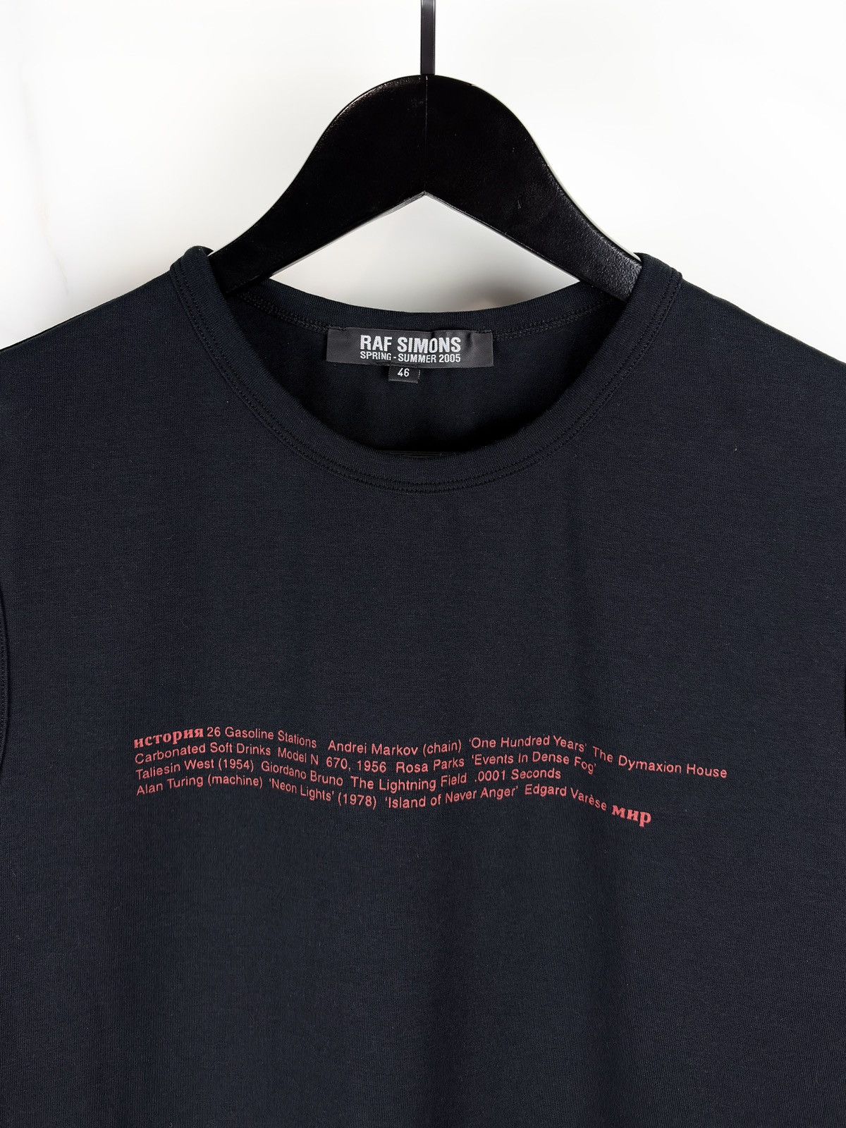 Raf Simons SS05 Raf Simons History Of The World Lightning Bolt Tank Top Size US S / EU 44-46 / 1 - 3 Thumbnail