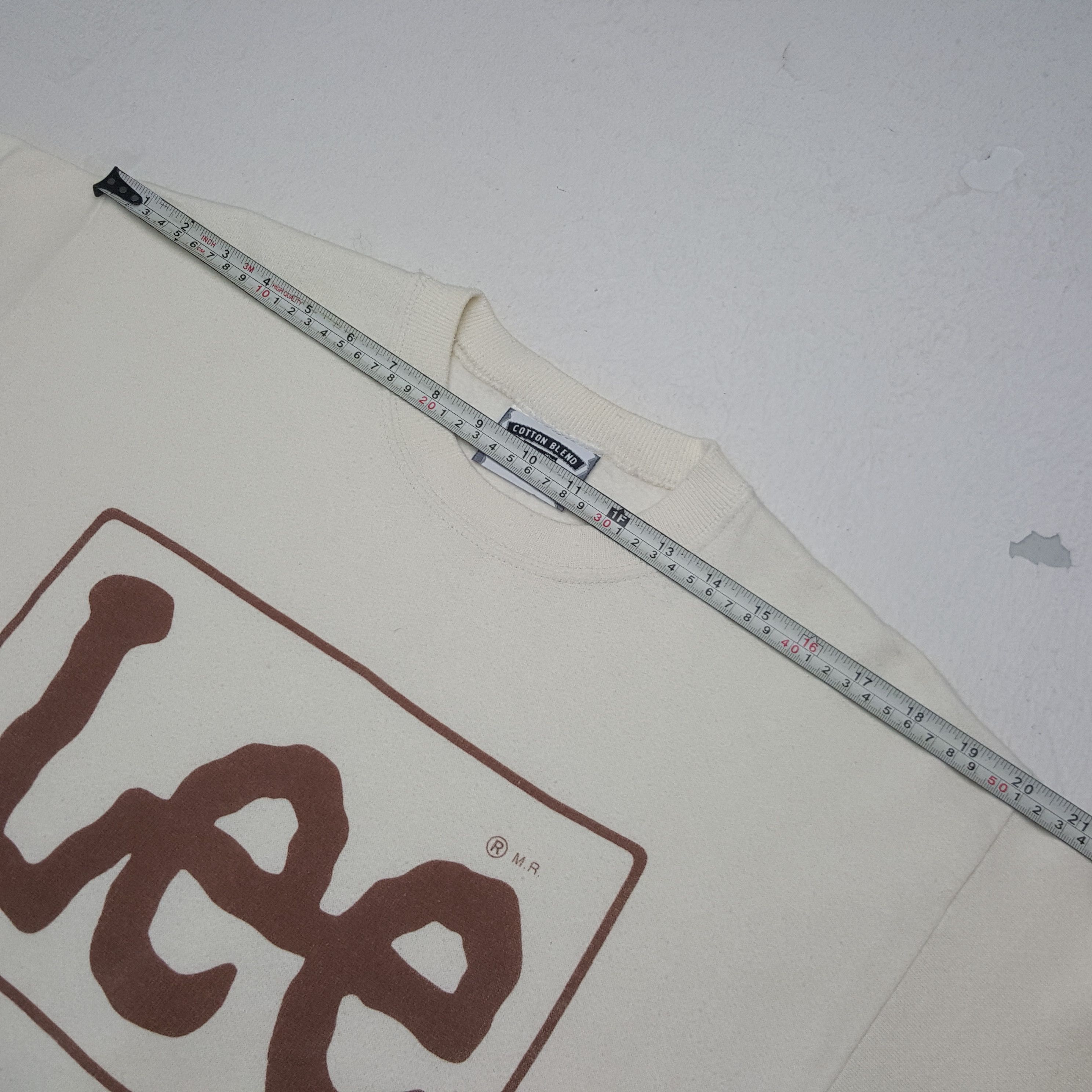Lee × Vintage Vintage Lee Logo Sweatshirt Size US S / EU 44-46 / 1 - 7 Thumbnail