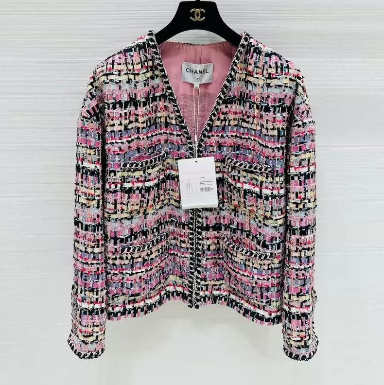Chanel Chanel 22 Multicolor Sequin Jacket - dmc Size US M / EU 48-50 / 2 - 1 Thumbnail