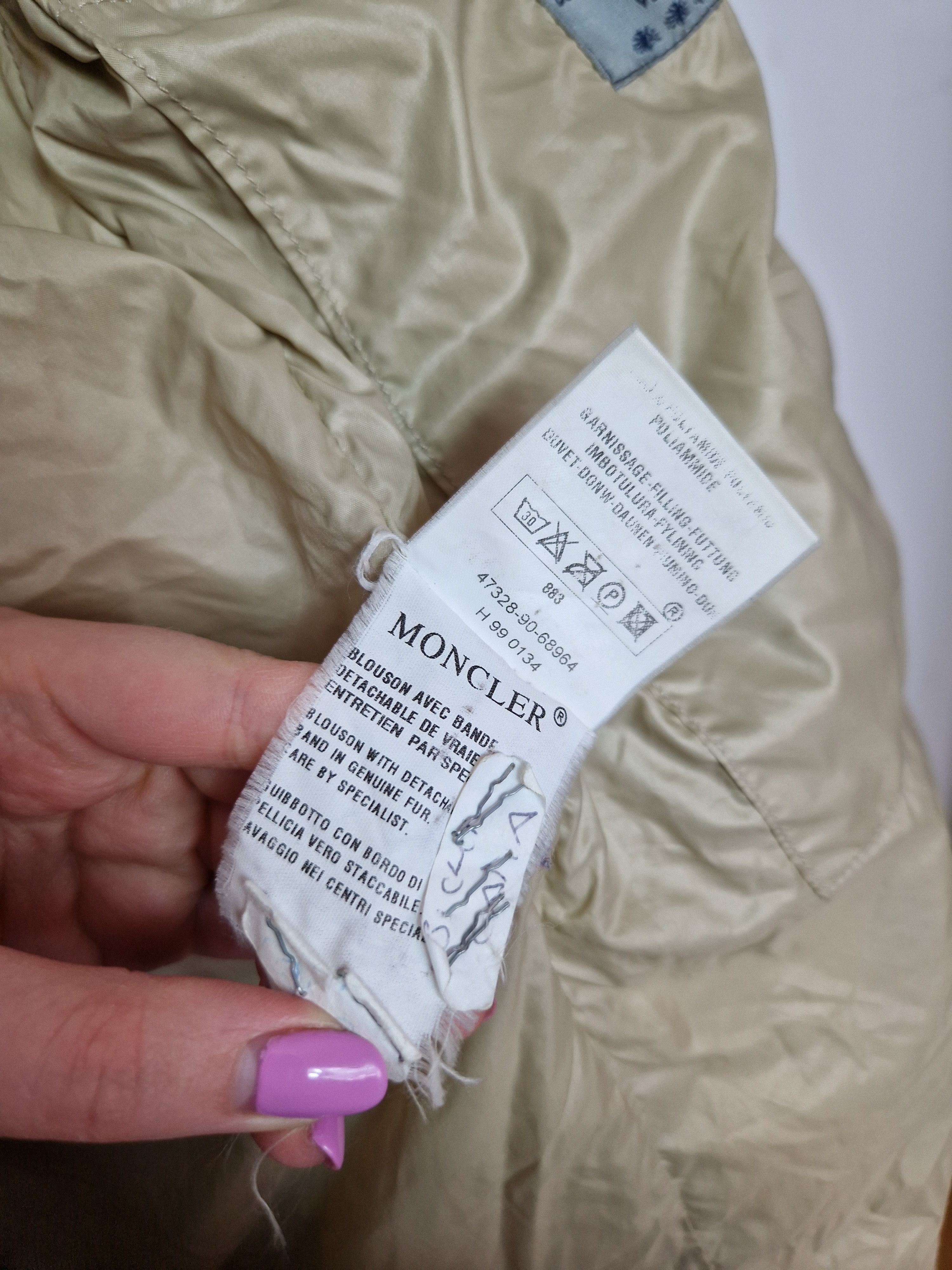 Moncler × Vintage Moncler vintage puffer jacket Size US M / EU 48-50 / 2 - 7 Thumbnail