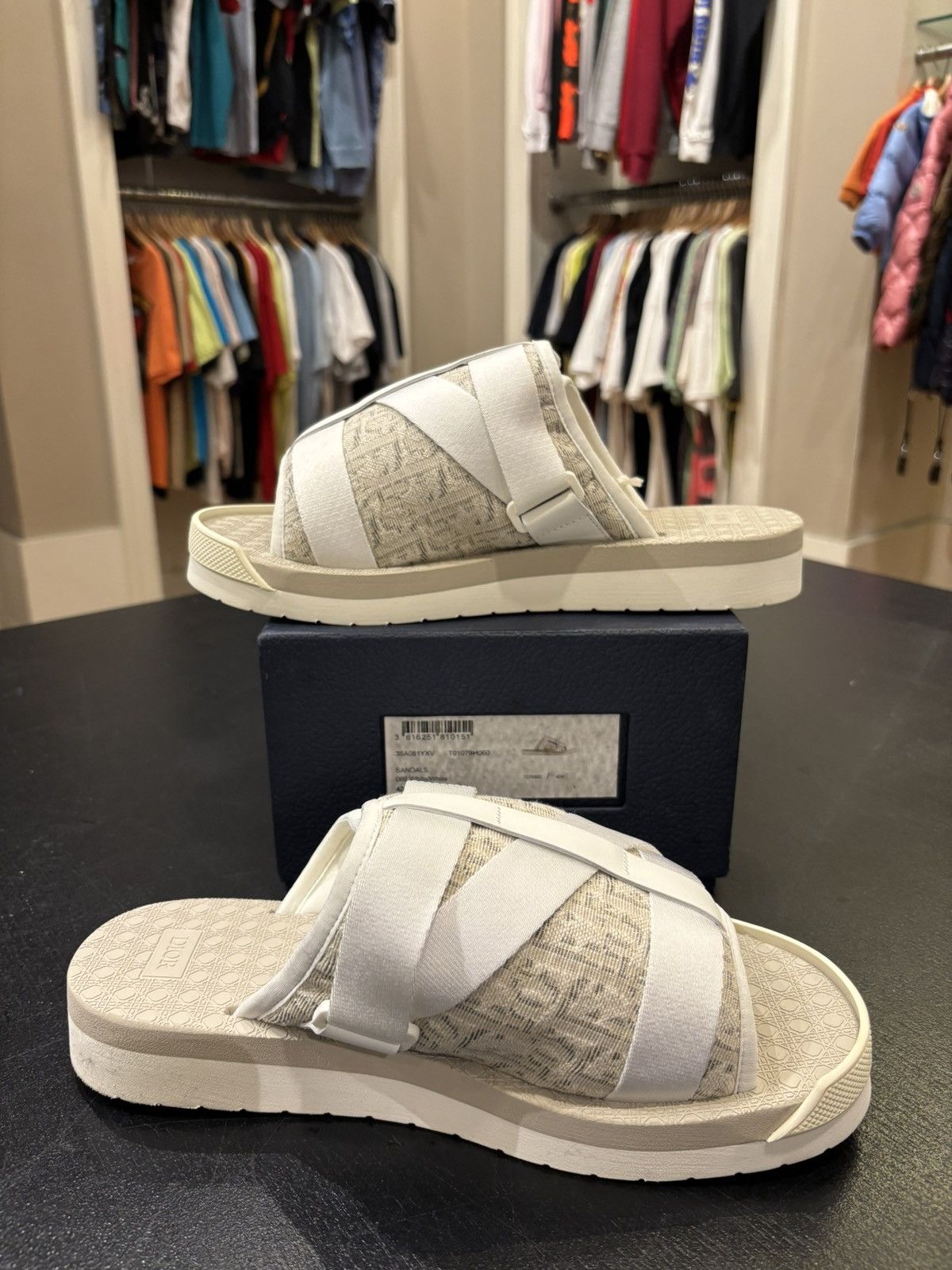 Dior Dior Alpha Slide Off White Size US 9 / EU 42 - 2 Thumbnail
