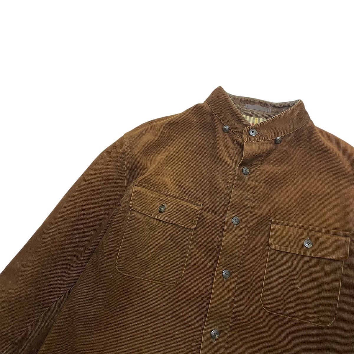 Burberry 🔥Vintage Burberrys Velvet Corduroy Nova Check Shirt Jacket Size US M / EU 48-50 / 2 - 4 Thumbnail