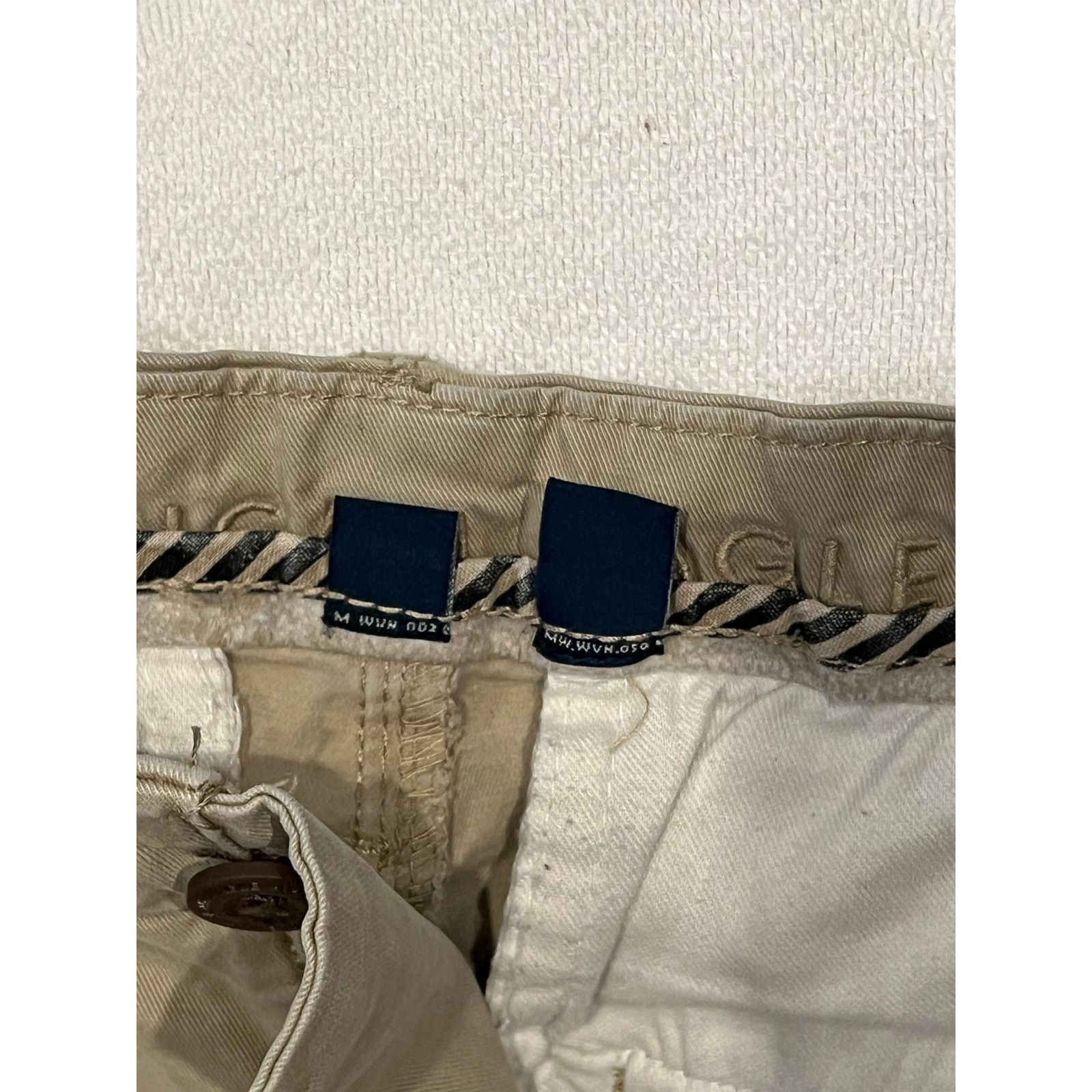 American Eagle Outfitters American Eagle Slim Fit Beige Jeans Men's 30x34 Size US 30 / EU 46 - 5 Thumbnail