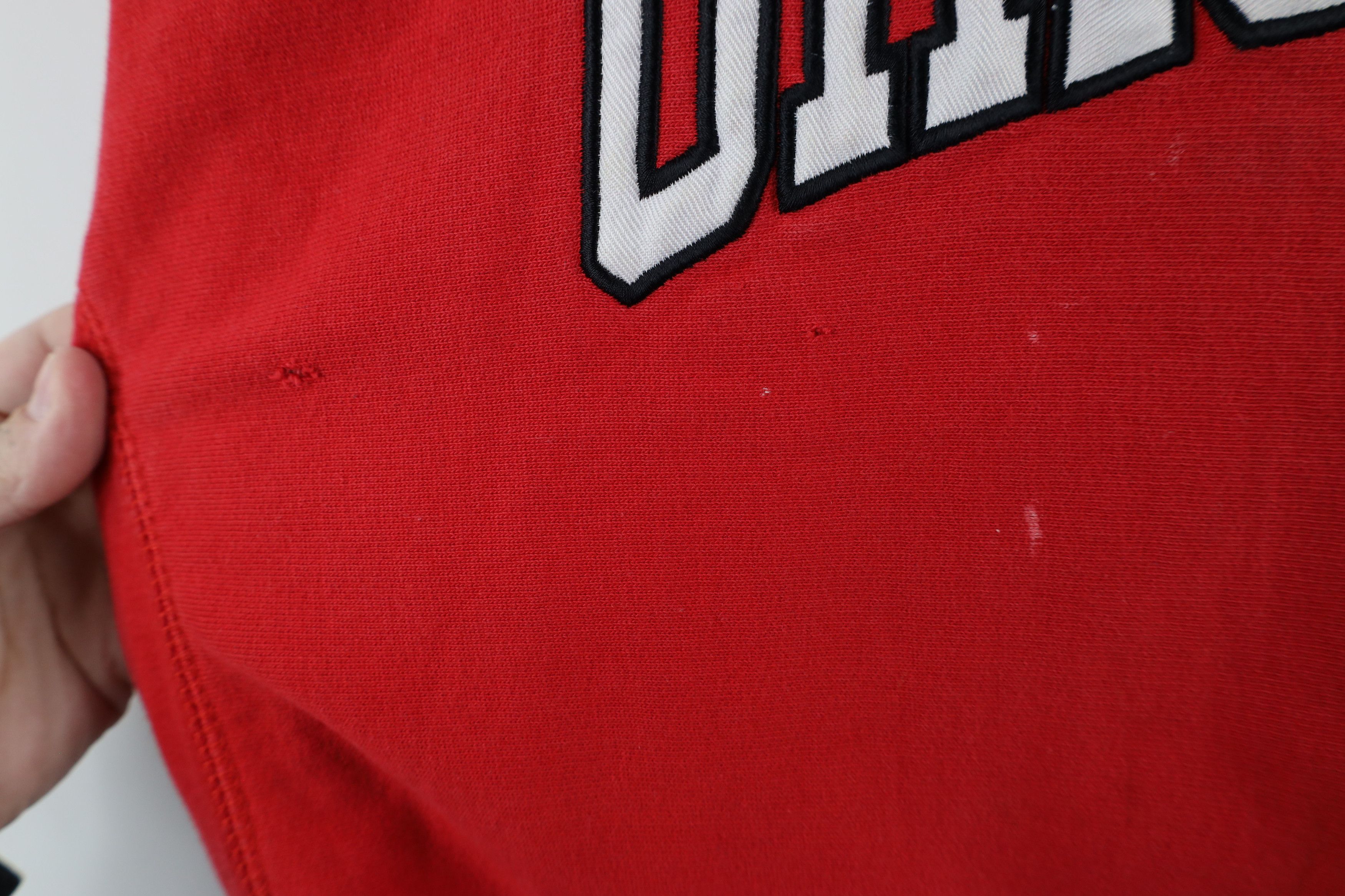 Vintage Vintage 90s Heavyweight University Hoodie Sweatshirt Size US L / EU 52-54 / 3 - 5 Thumbnail
