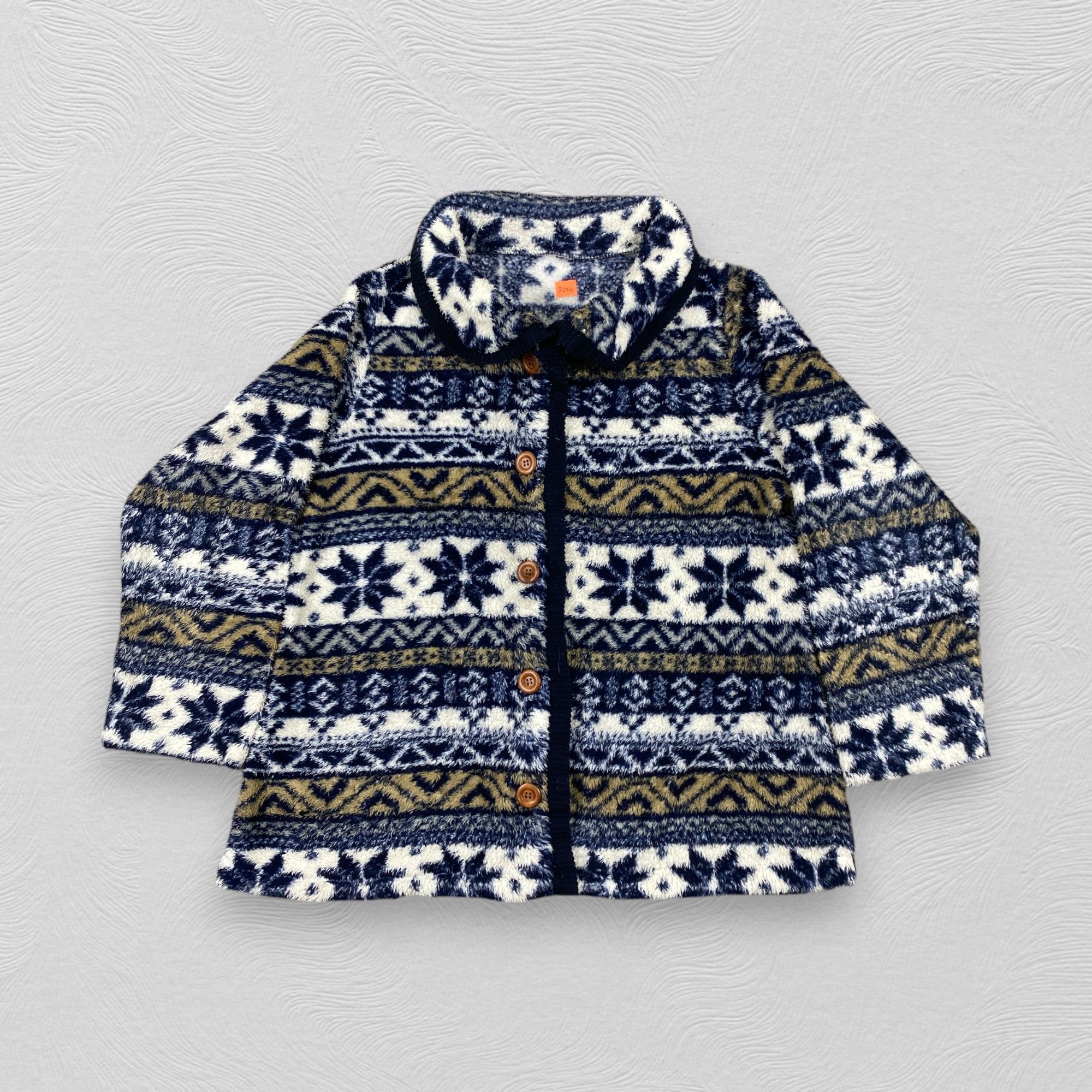 Japanese Brand Vintage Japanese Brand Fleece Jacket- J254 Size US M / EU 48-50 / 2 - 1 Thumbnail