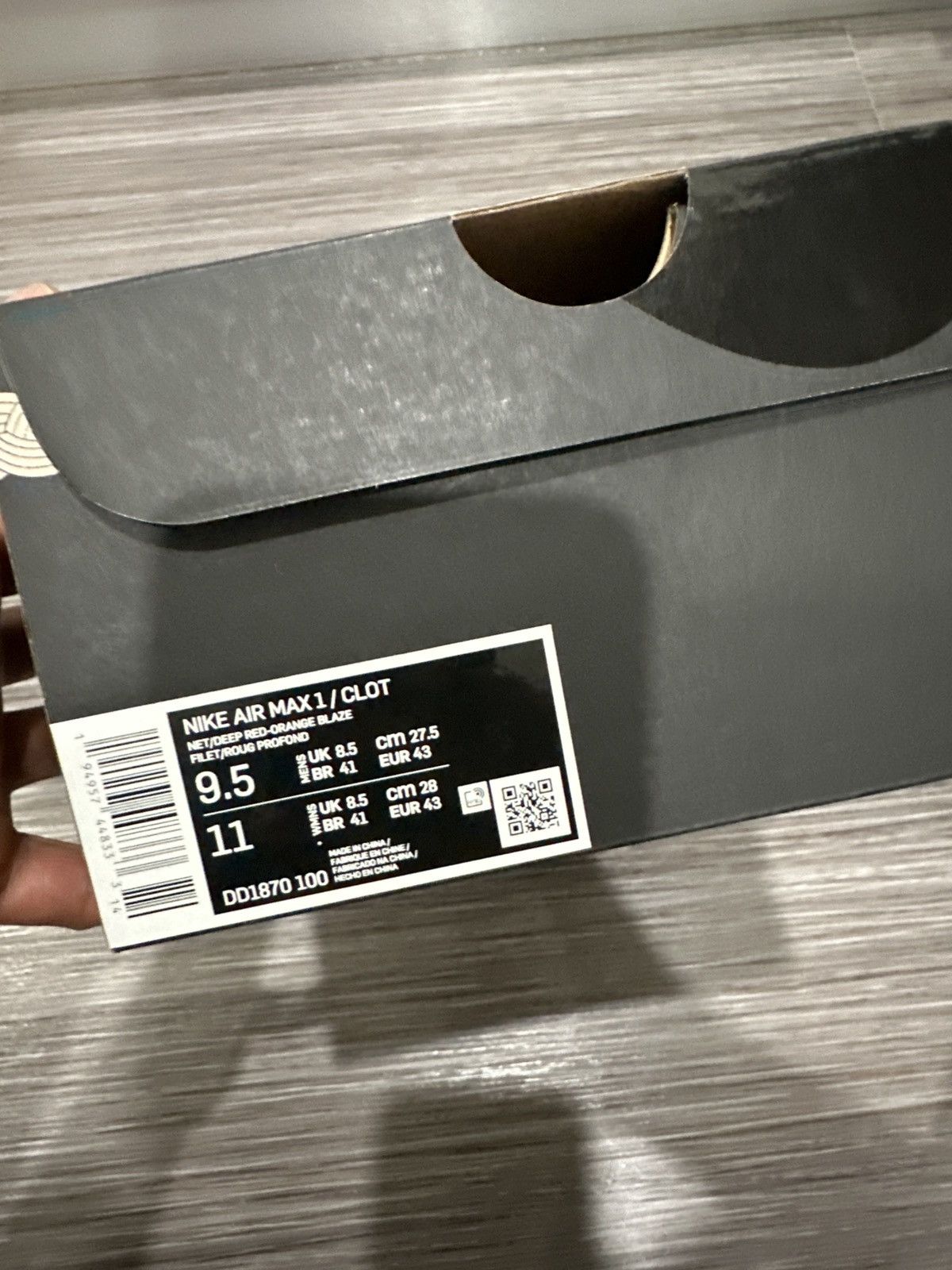CLOT × Nike Nike Air Max 1 CLOT Size US 9.5 / EU 42-43 - 3 Thumbnail