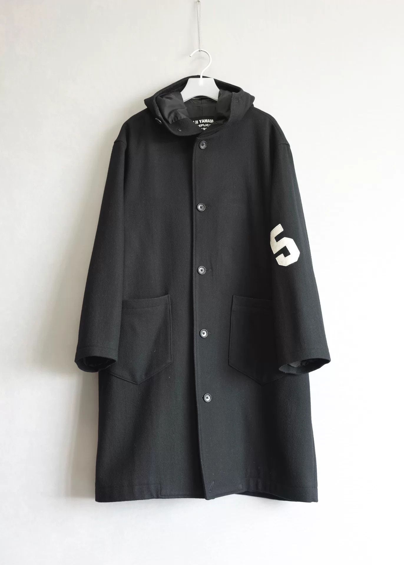 Yohji Yamamoto yohji yamamoto digital pleats hooded coat Size US S / EU 44-46 / 1 - 1 Thumbnail