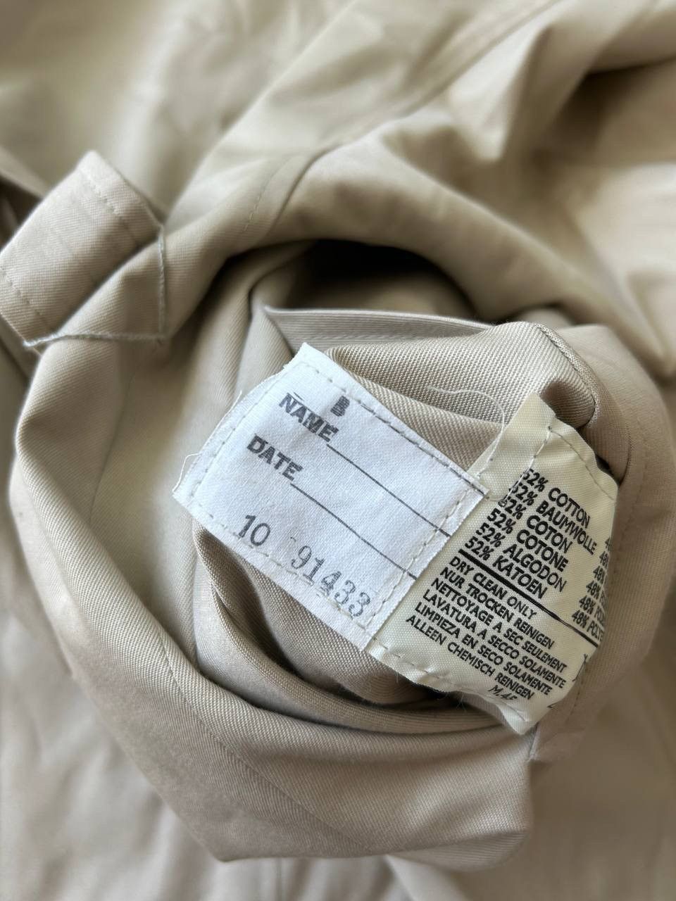 Aquascutum Aquascutum London Aqua 5 single-breasted trench coat beige Size M / US 6-8 / IT 42-44 - 7 Thumbnail