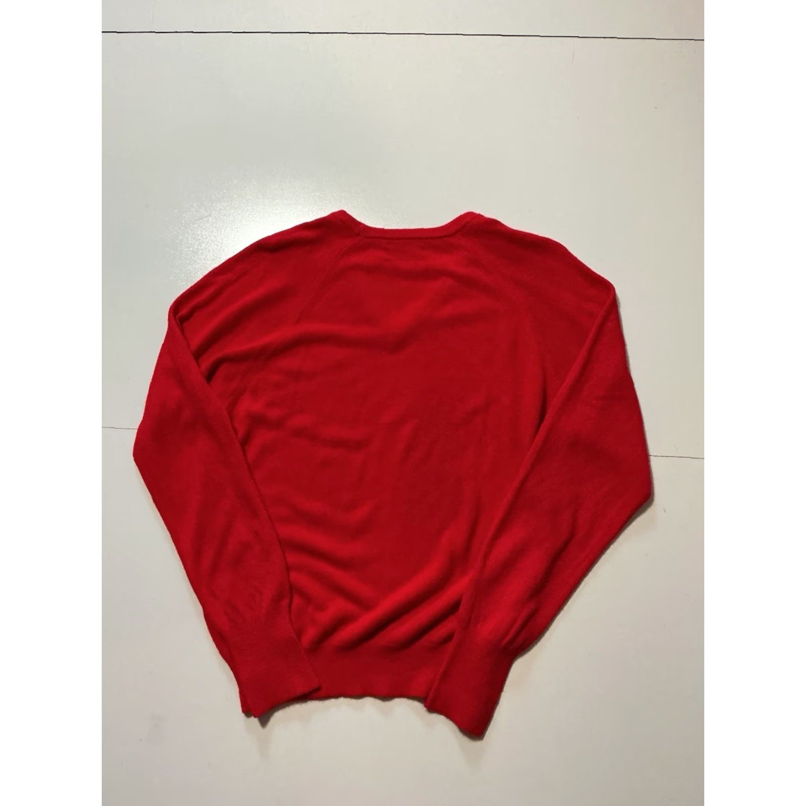 Budweiser VINTAGE Anheuser Busch Budweiser Racing Beer Red V Neck Sweater M Adult 1980s 70s Acrylic Knit Size US M / EU 48-50 / 2 - 3 Thumbnail