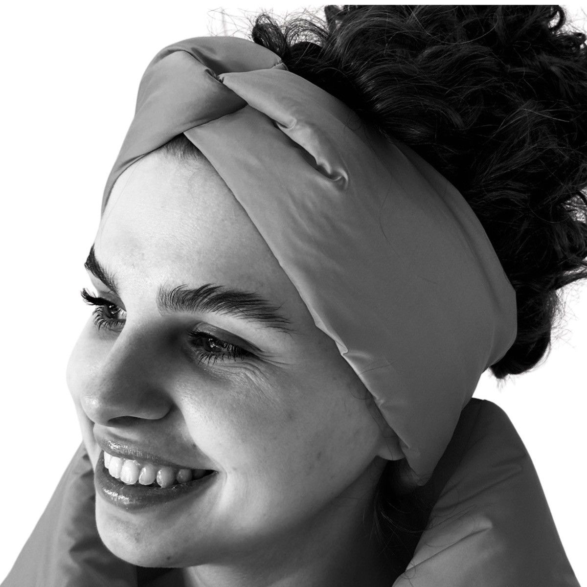 Other Adjustable Puffer Twisted Headband Size ONE SIZE - 2 Thumbnail