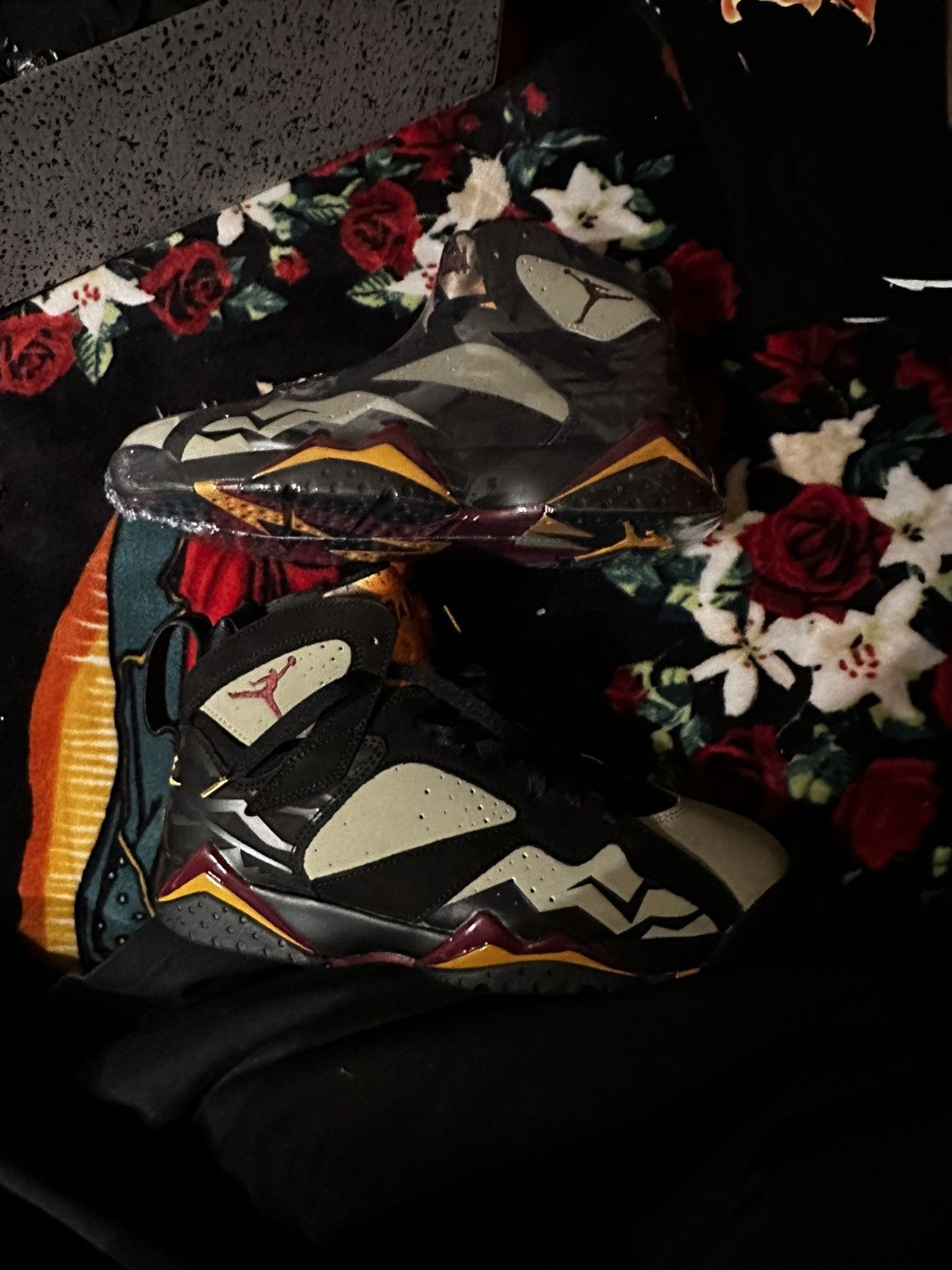 Nike Air Jordan 7 Retro ‘Black Olive’ Size US 9 / EU 42 - 2 Thumbnail