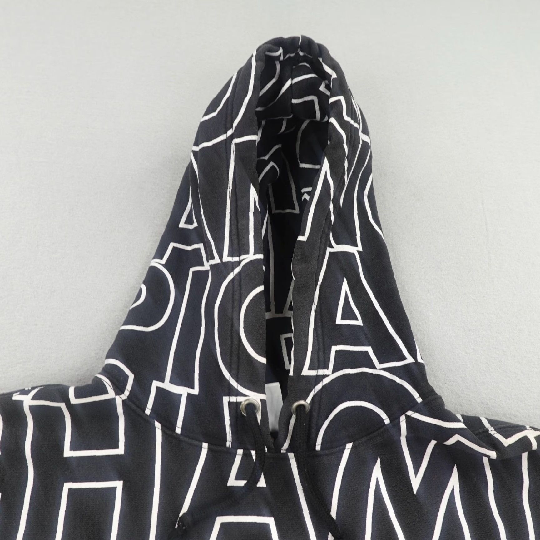 Champion Champion Hoodie Mens Medium Reverse Weave Pullover Sweatshirt AOP All Over Print Size US M / EU 48-50 / 2 - 2 Thumbnail