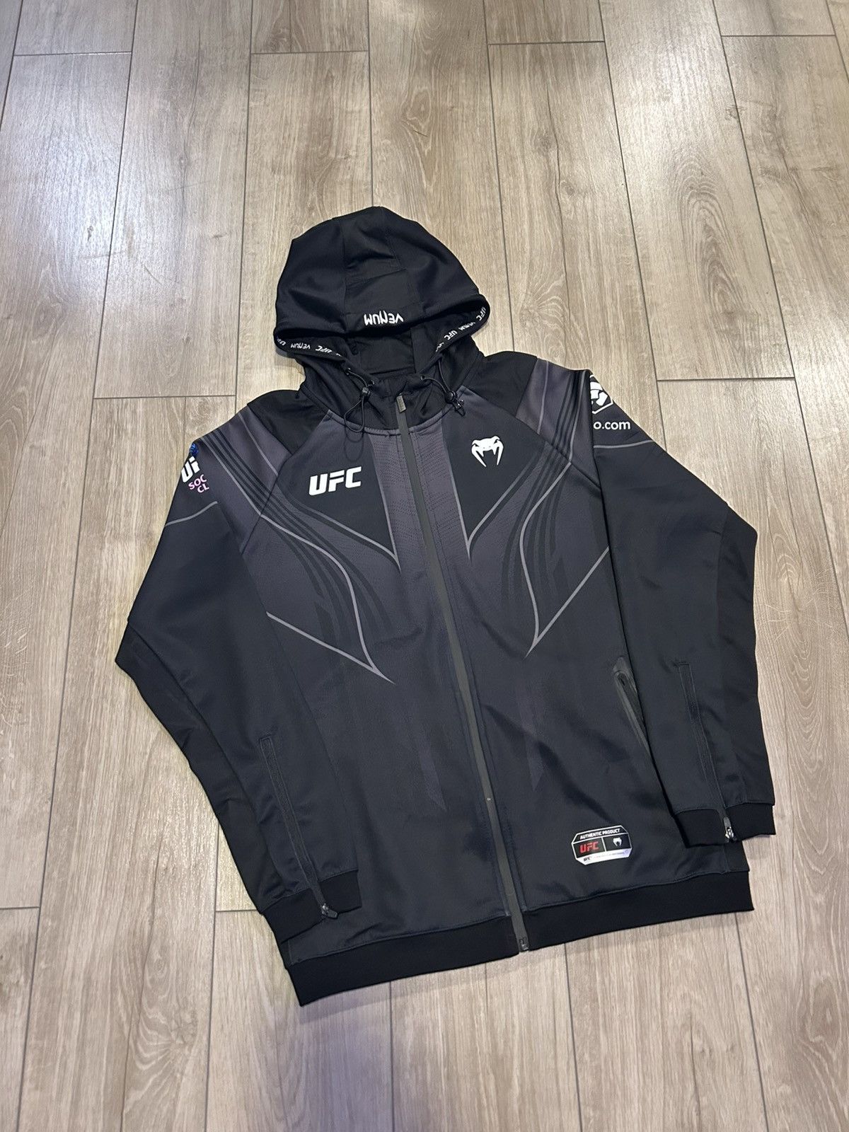 Anti Social Social Club Anti Social Social Club x UFC Venum Walkout Hoodie Size US L / EU 52-54 / 3 - 1 Thumbnail