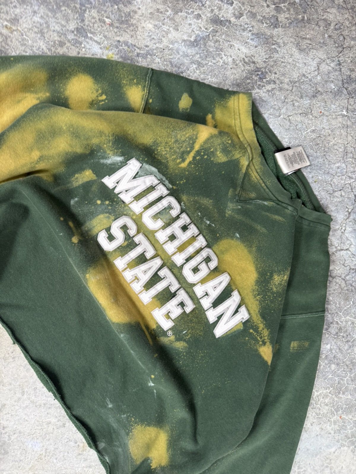 NCAA × Vintage Vintage distressed Michigan State Sweater Size US M / EU 48-50 / 2 - 3 Thumbnail
